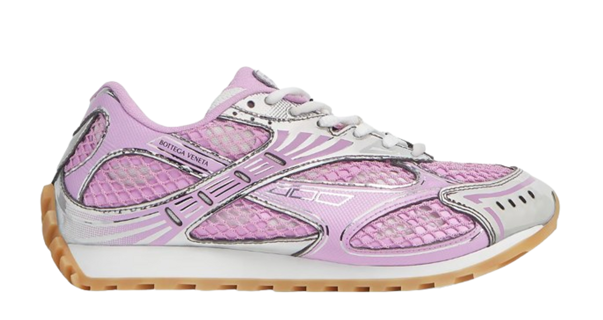 Bottega Veneta Runner sneaker in lightweight technical fabric and mesh.