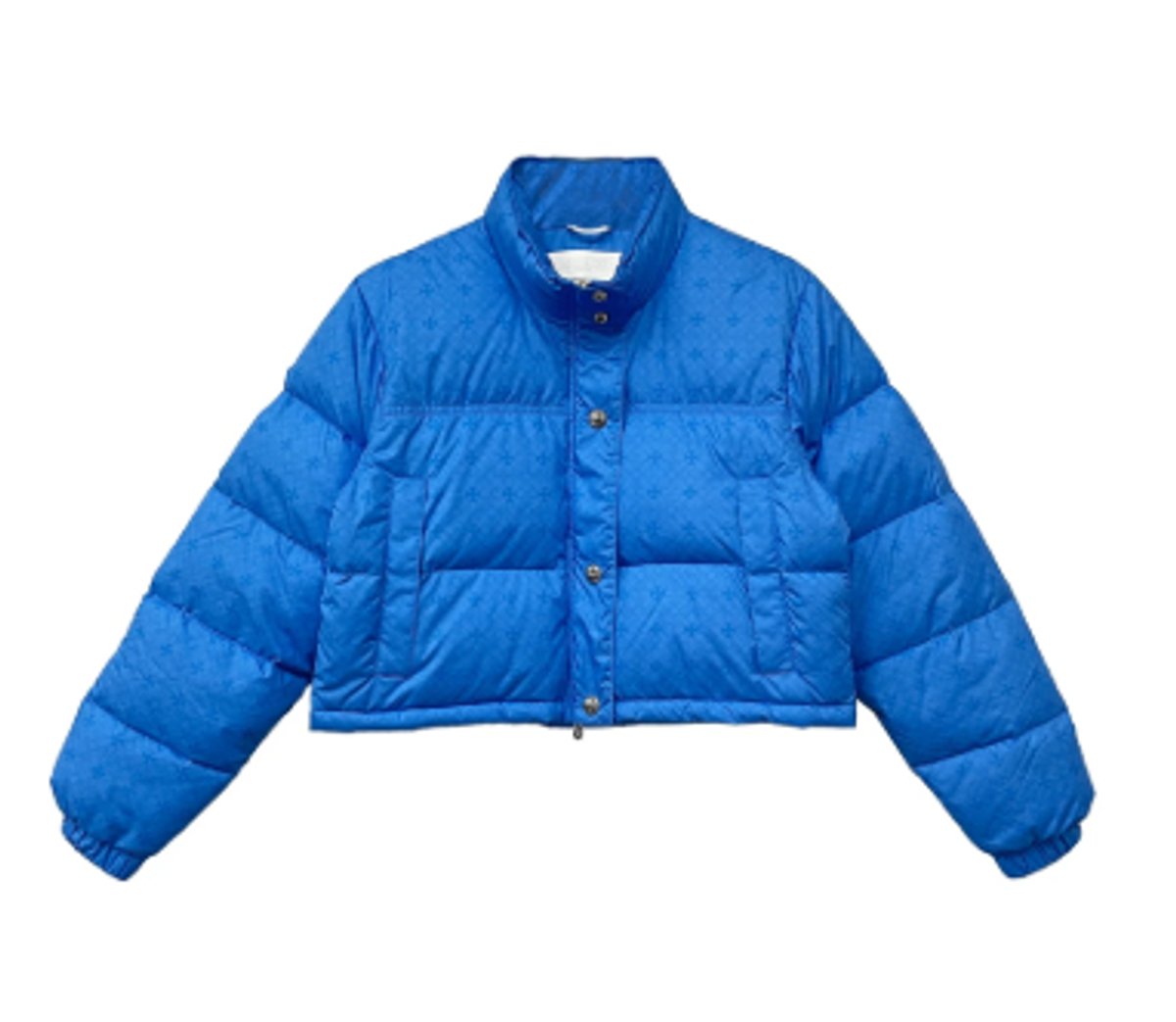 Chrome Hearts Blue Motif Puffer Jacket
