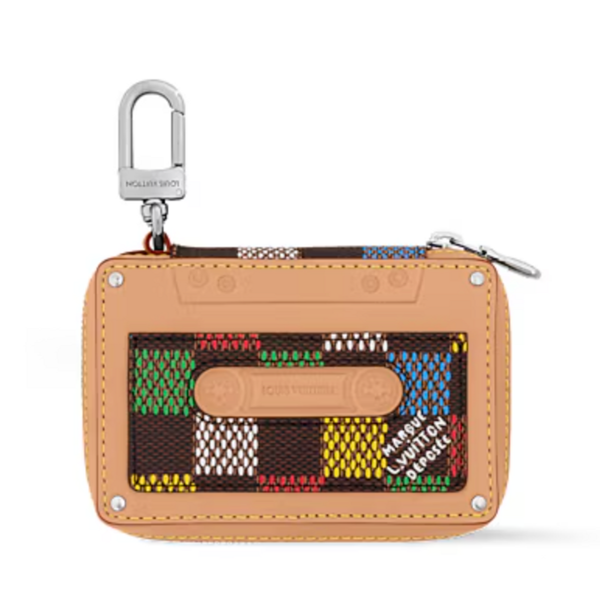 Louis Vuitton LV Tape Key Holder and Bag Charm