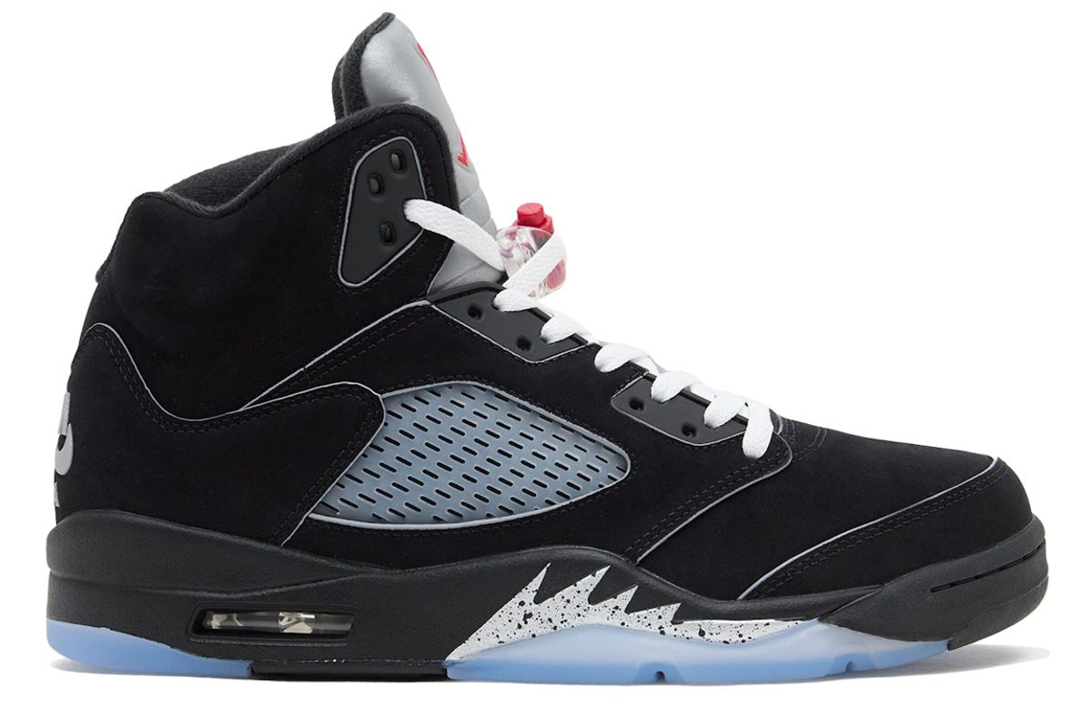 Jordan Air Jordan 5 Retro Og Black Metallic Reimagined In Black