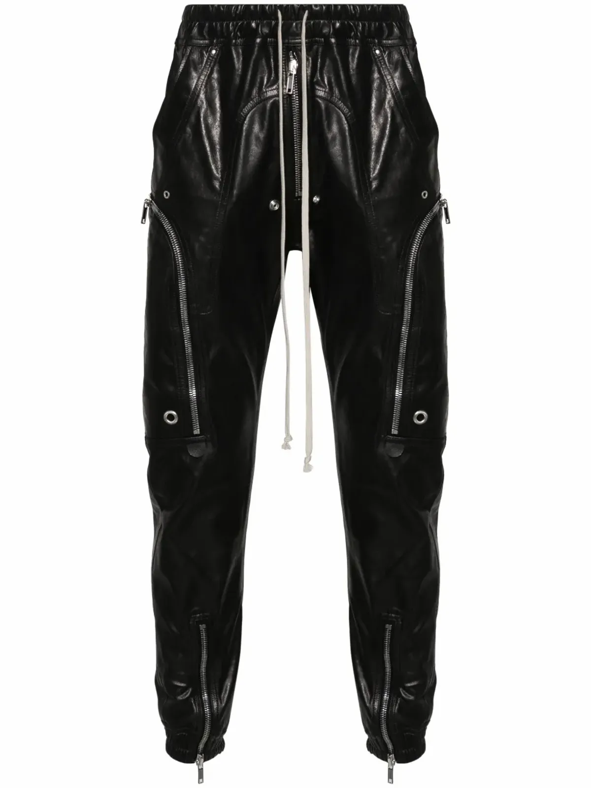 Rick Owens Bauhaus Cargo Pants In Black