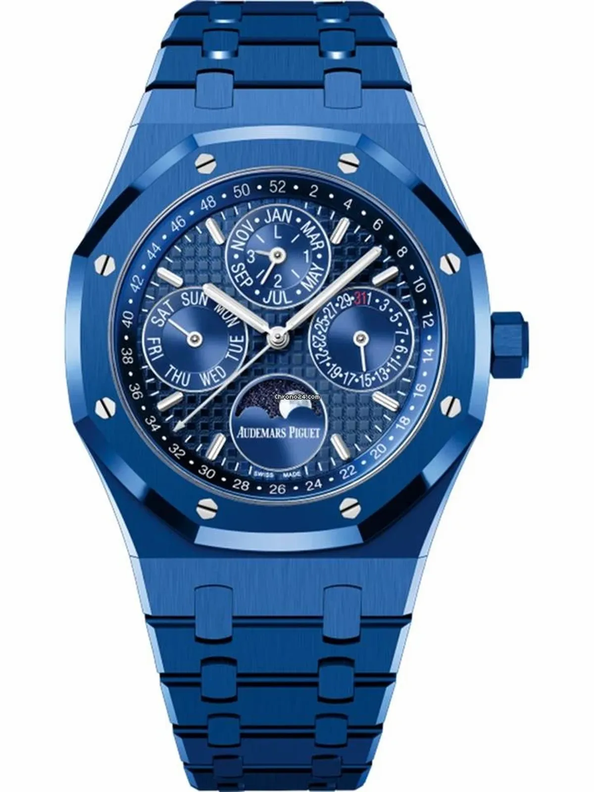 Audemars Piguet Royal Oak Perpetual Calendar Automatic Blue Dial