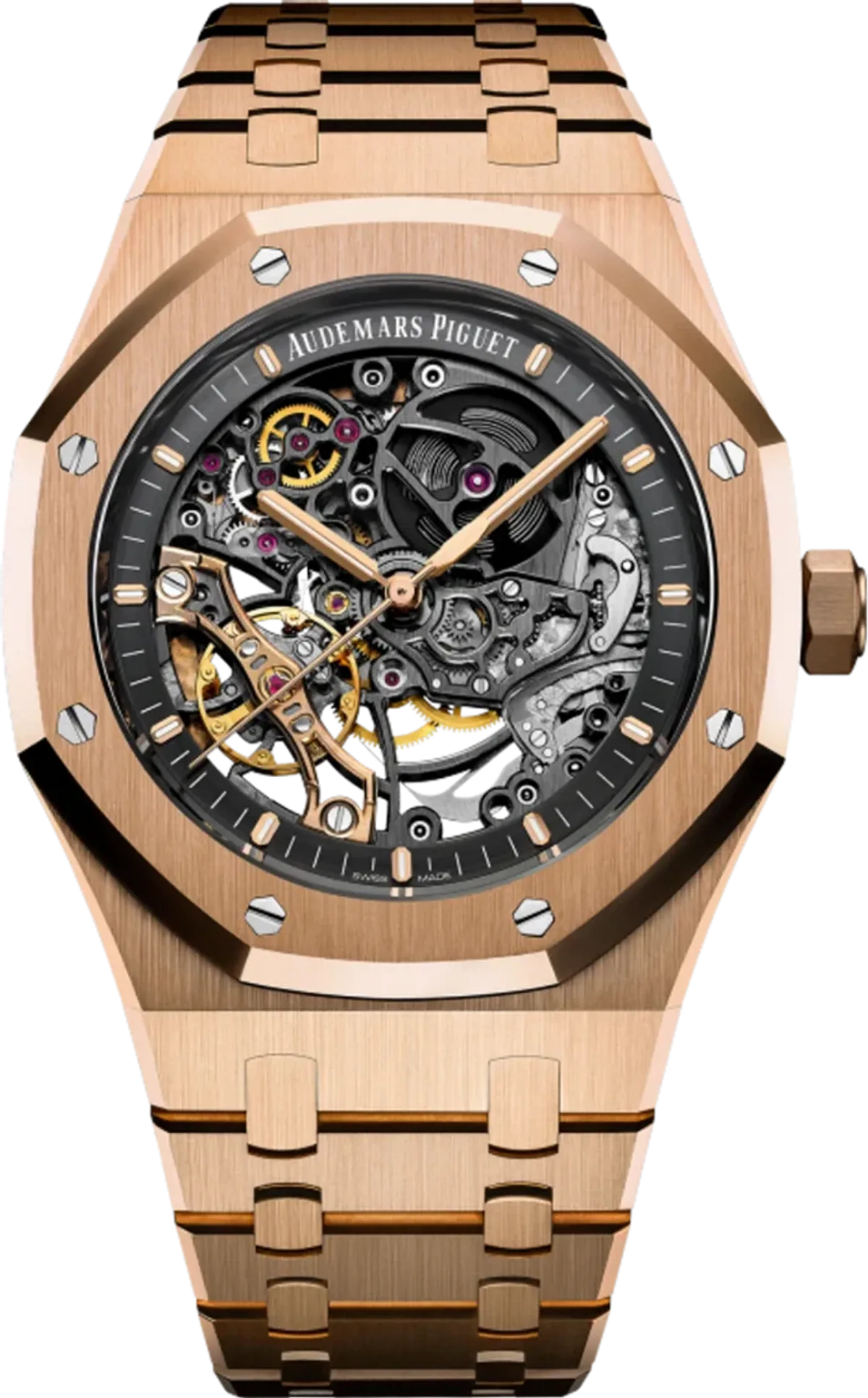 Audemars Piguet Rose Gold Skeleton Royal Oak (15407OR)