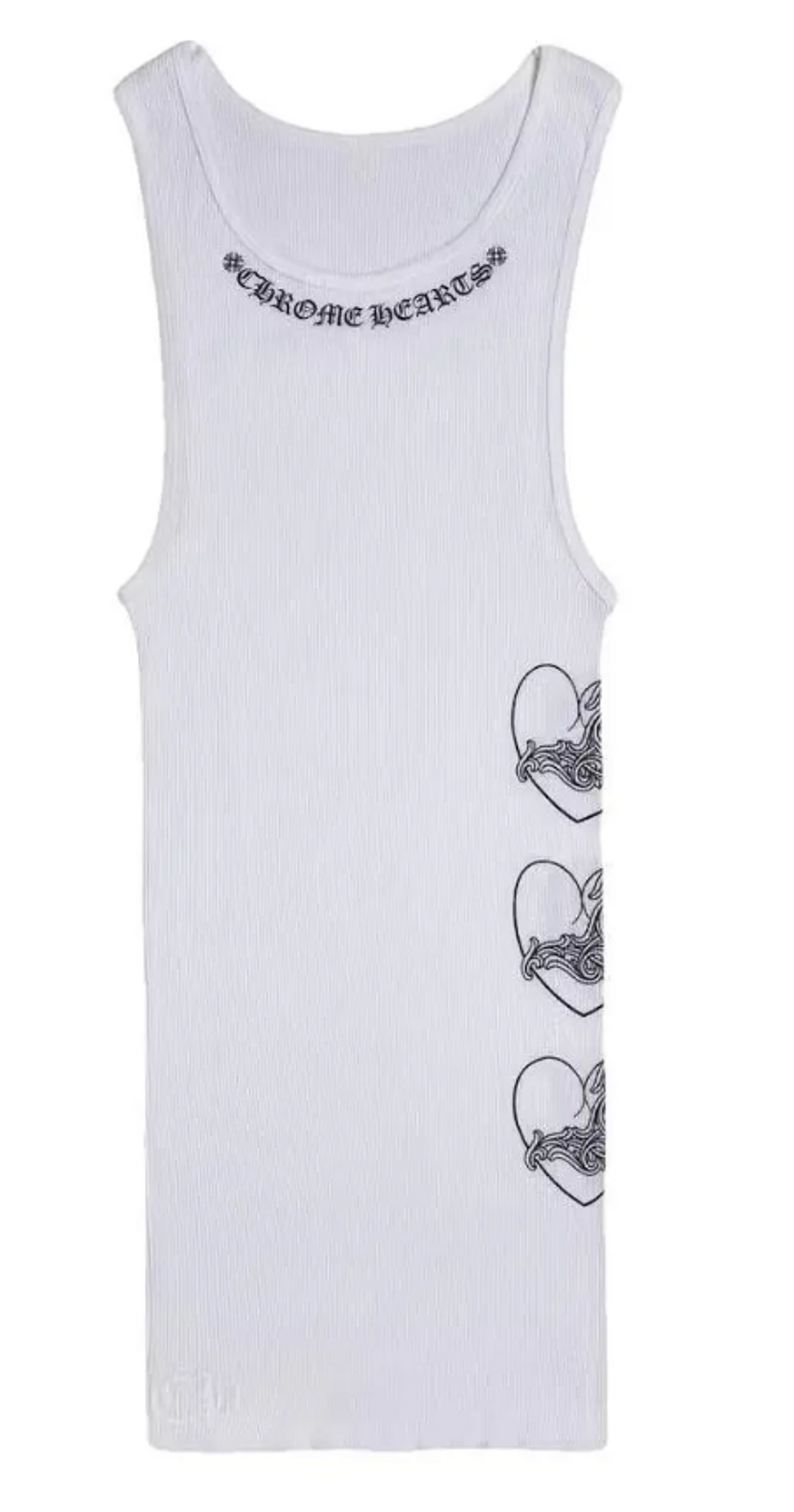 Chrome Hearts White Tank Top