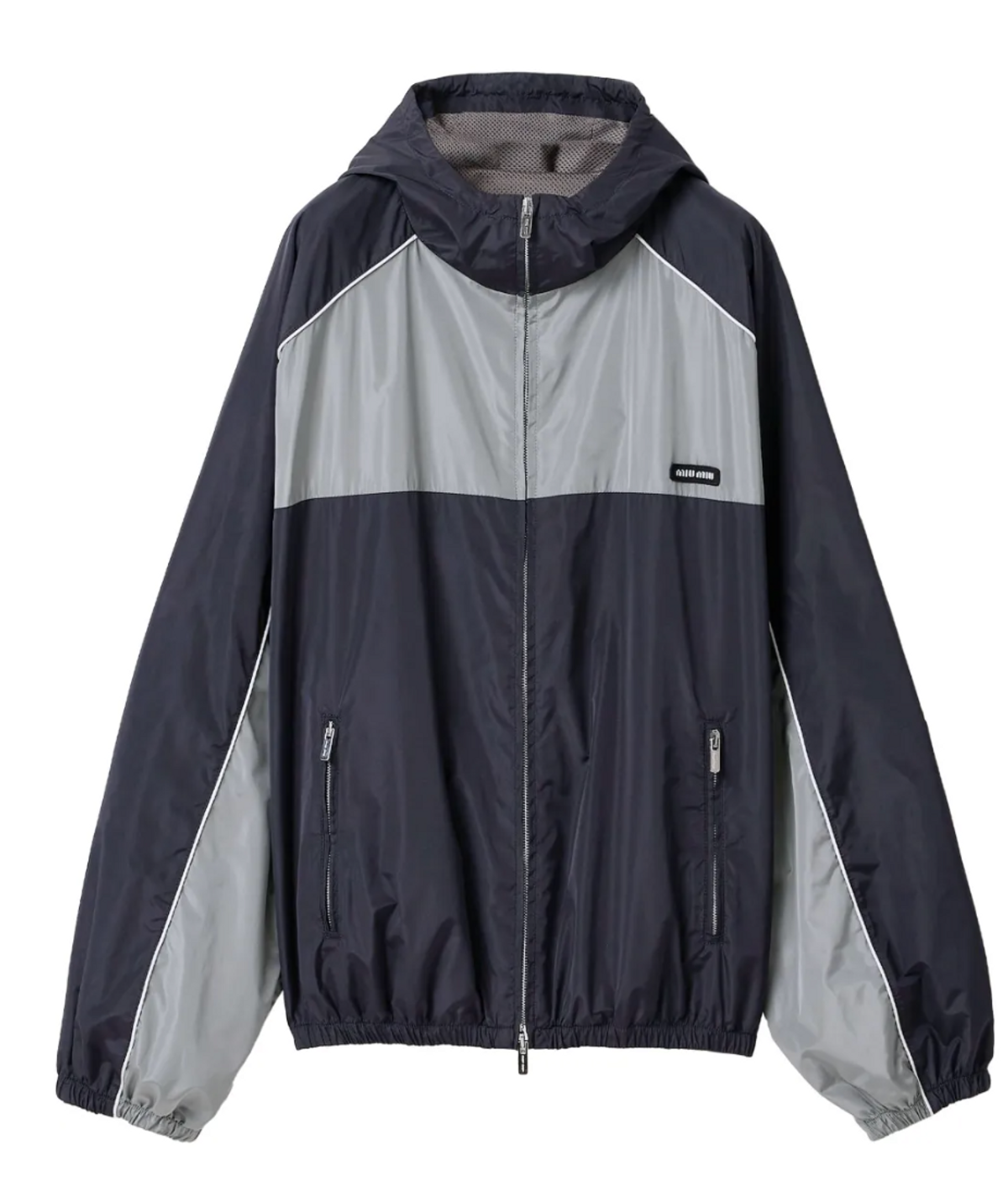 Miu Miu Logo-embroidery Bomber Jacket