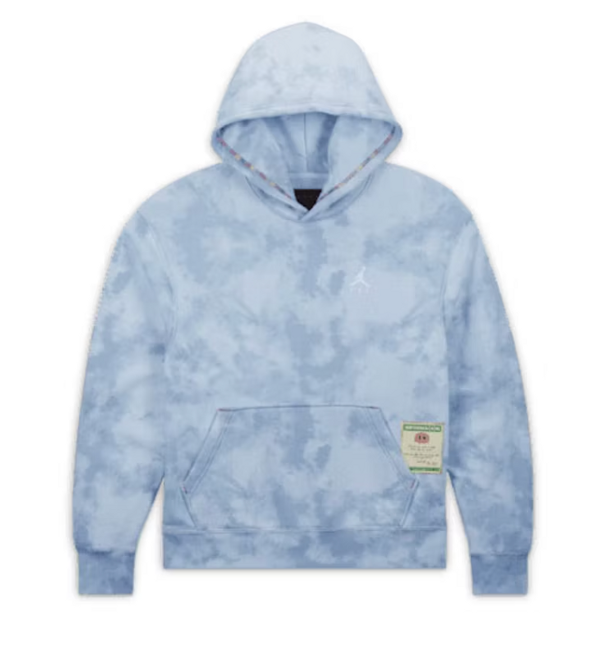 Jordan × J Balvin Merch Hoodie Blue