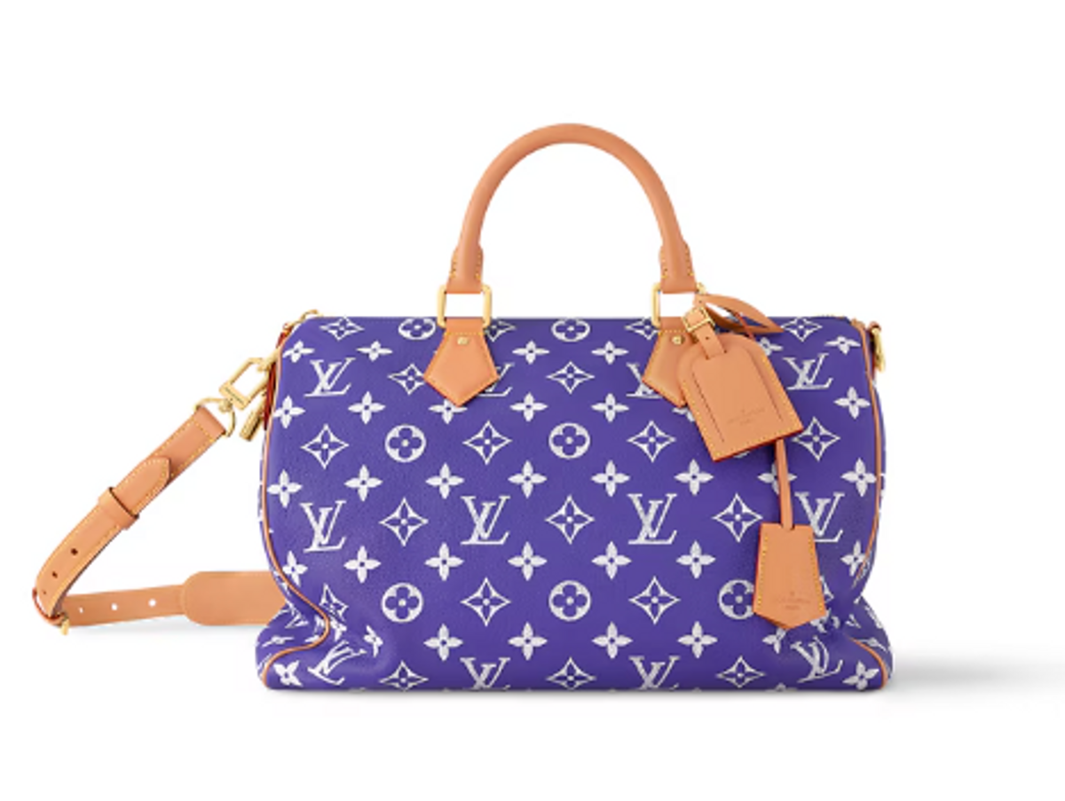 Louis Vuitton Speedy P9 Bandouliere 40 Purple