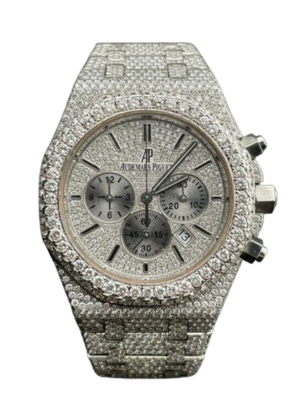 Audemars Piguet Royal Oak Chronograph Natural Diamond Watch