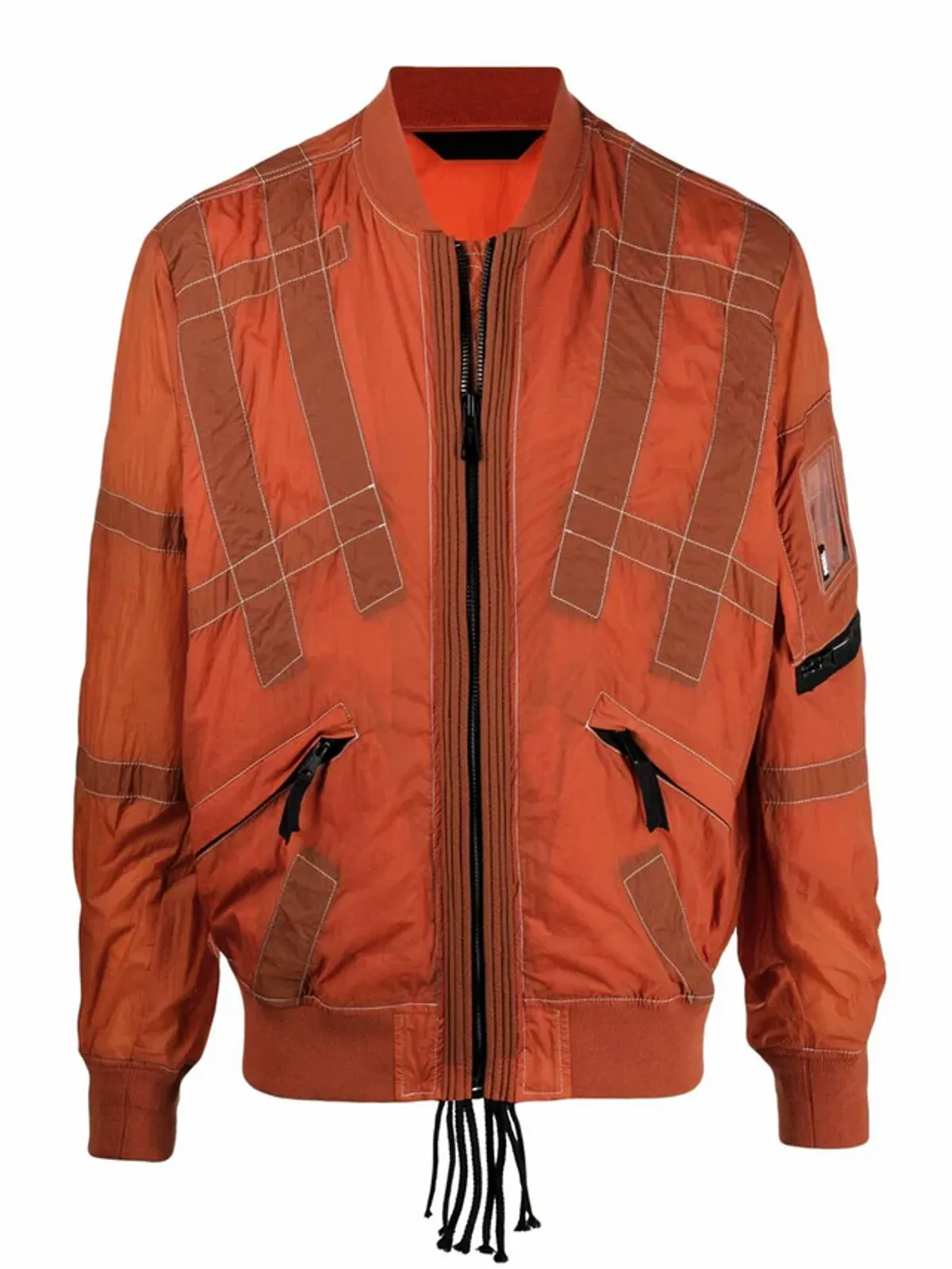 Diesel J-Olive-Giacca-Burnt Orange Zip Up