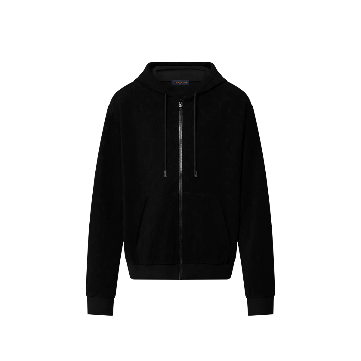 Louis Vuitton Monogram French Terry Zip-Through Hoodie