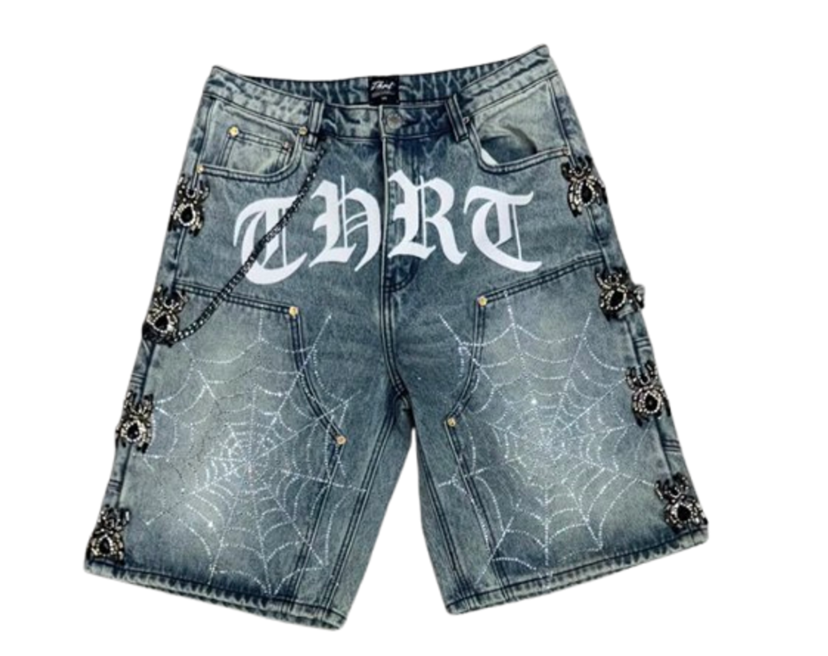 Thrt Denim Widow Denim Shorts -Baggy