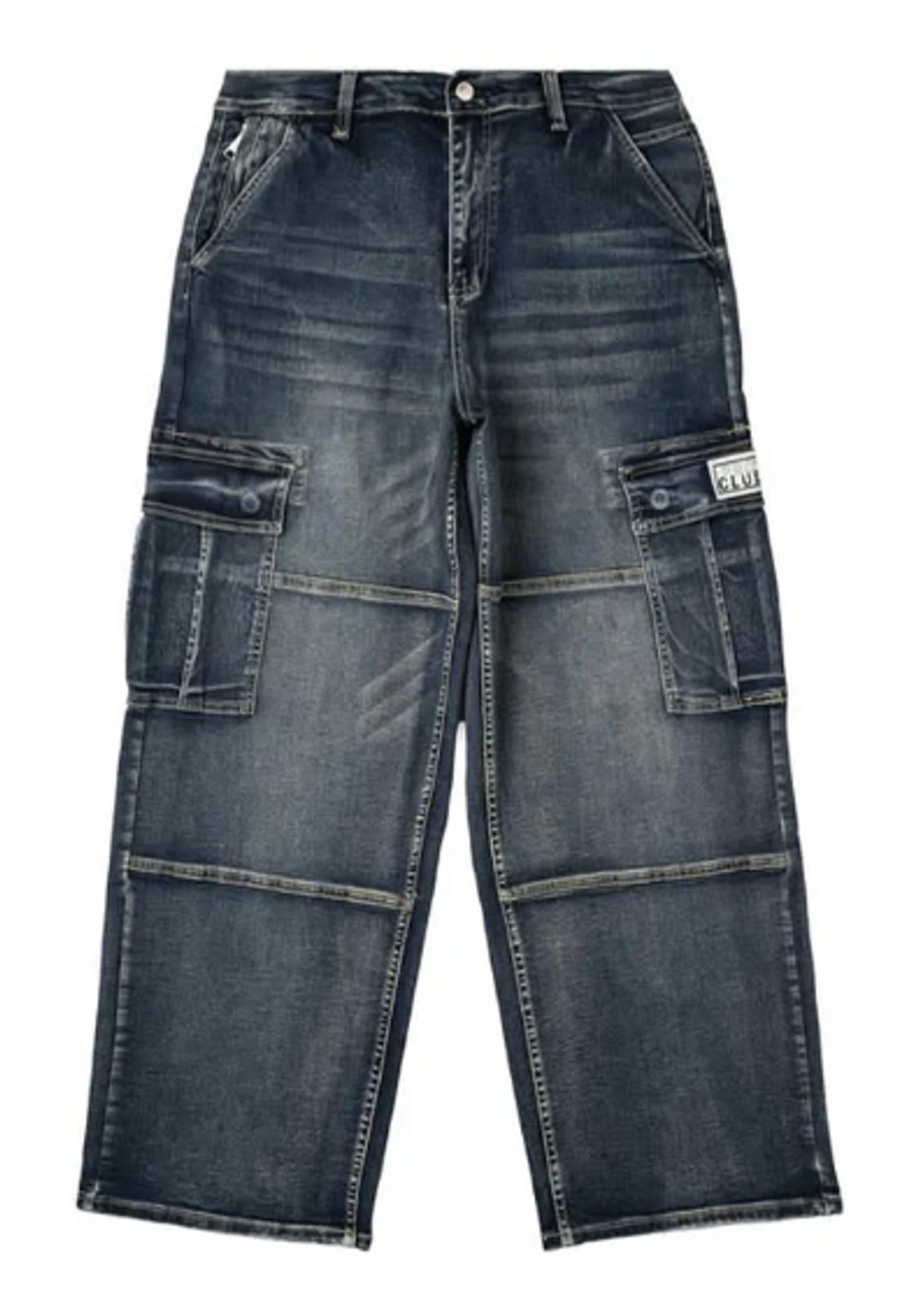 Pro Club Heavyweight Baggy Fit Denim Cargo Pant