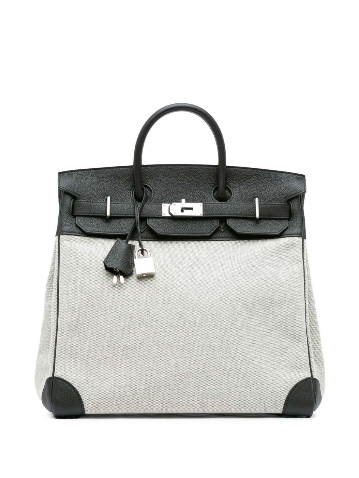 Hermes 2023 Criss Cross Toile and Evercolor HAC Birkin 40 handbag
