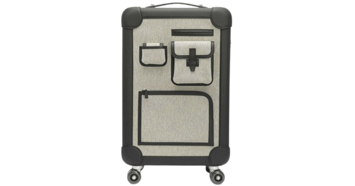 Hermes R.M.S II Cabine Suitcase Cargo H Canvas