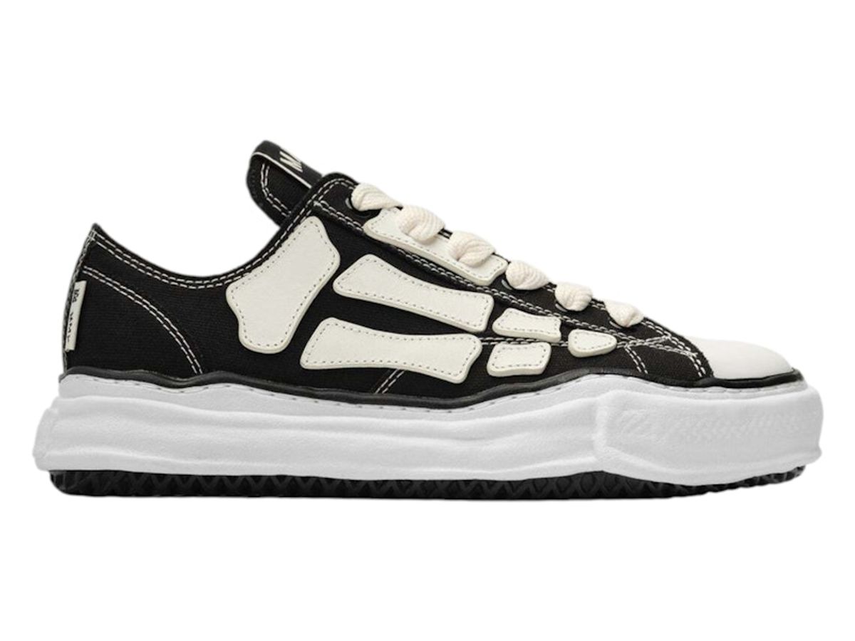 Amiri × Maison Mihara Yasuhiro Bone Sneakers In Black