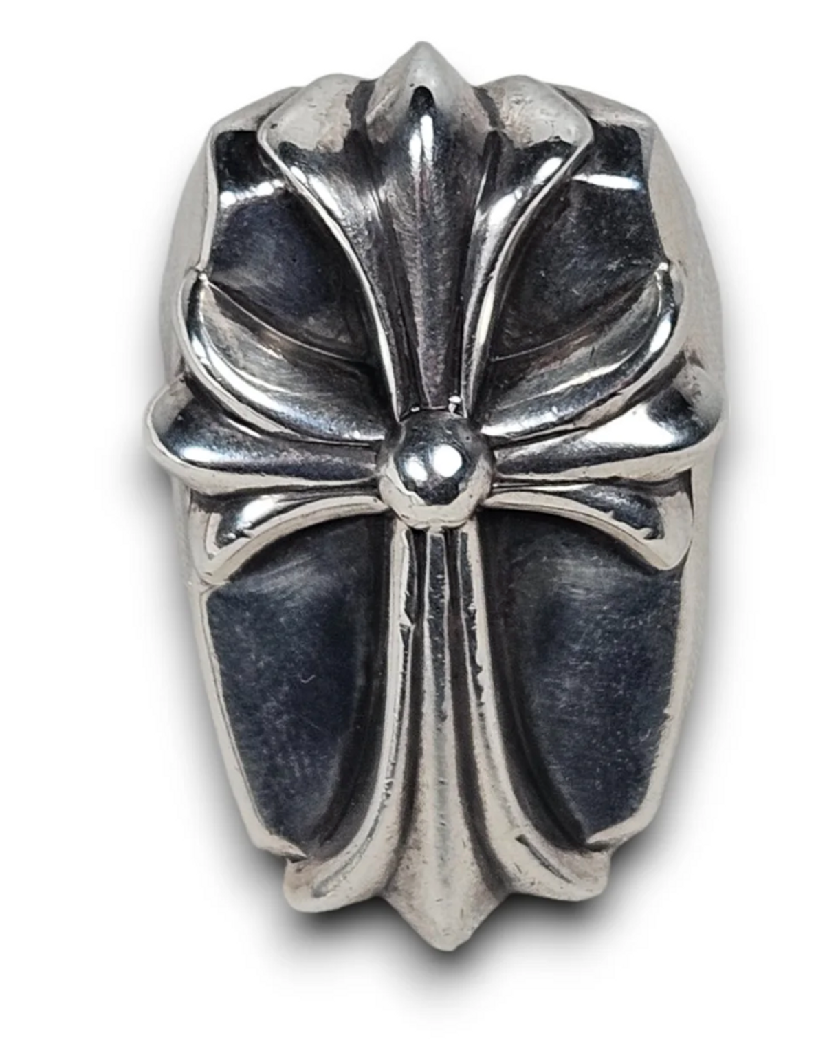 Chrome Hearts Large Coffin Cross Ring