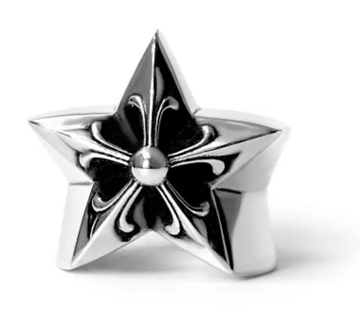 Chrome Hearts Large Star Ring