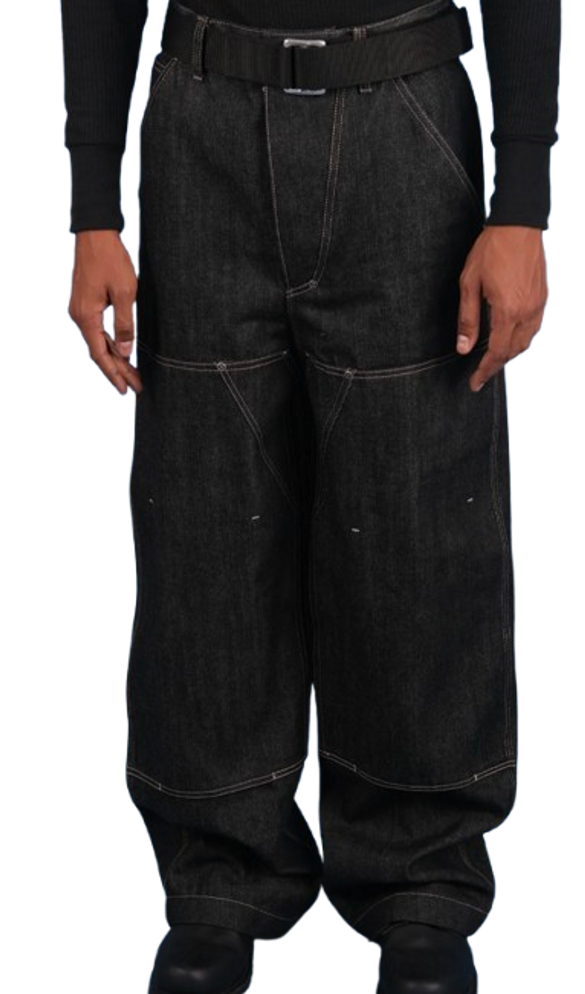 Bryan Jimenez Baggy Denim Pants