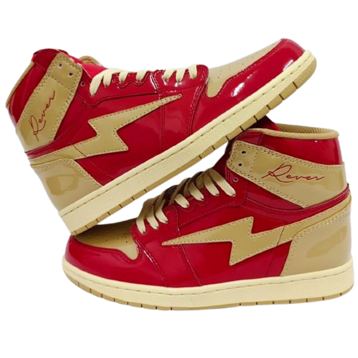 Kool Ree Kool Kiy × Reves Paris Red St. Anthony’s Sneakers | WHAT’S ON THE STAR?