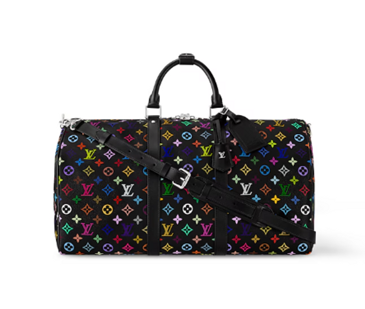 Louis Vuitton × Takashi Murakami Keepall Bandoulière 50