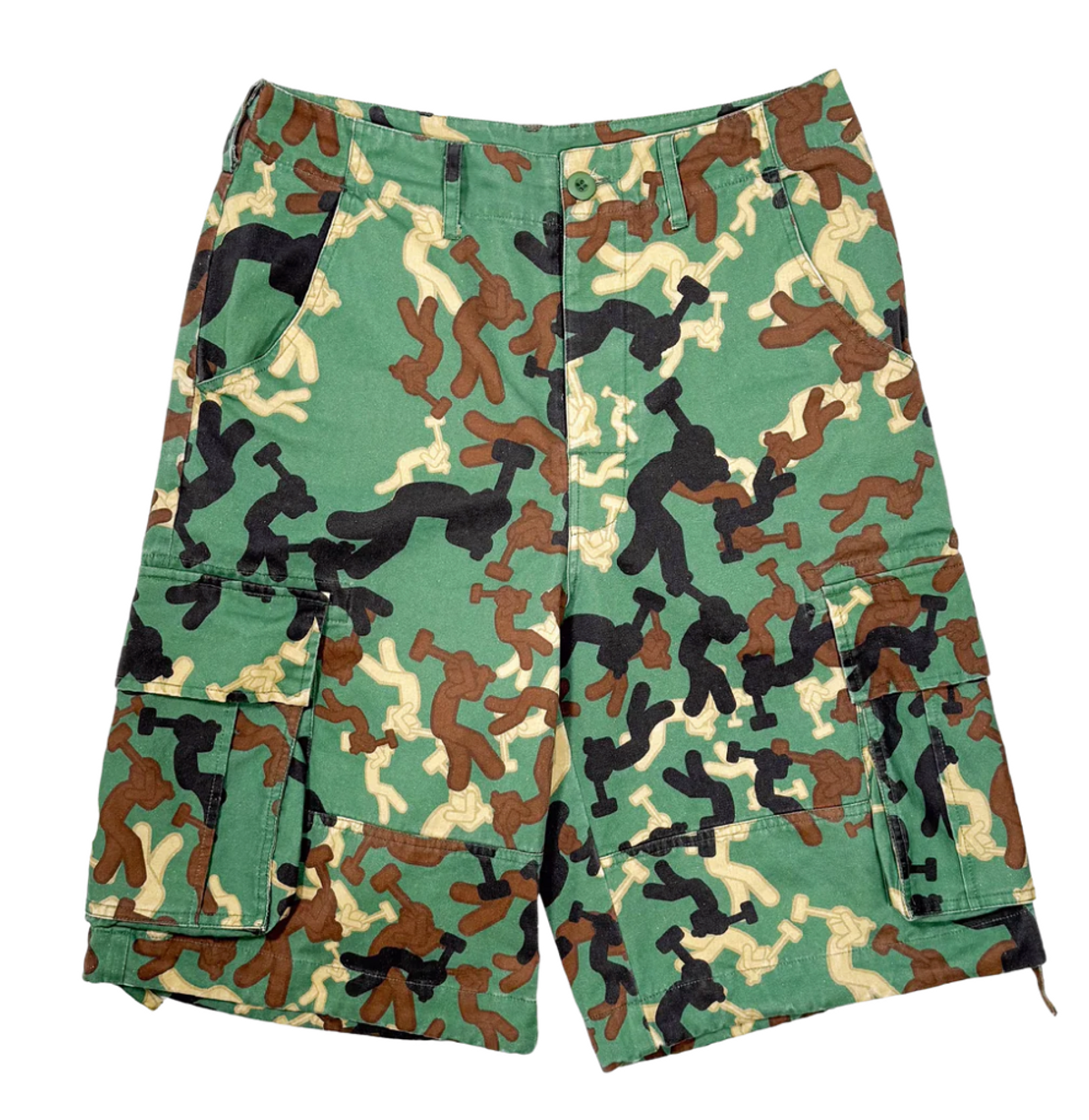 Lil Yachty Merch × Concrete Boys Working Man Camo Shorts