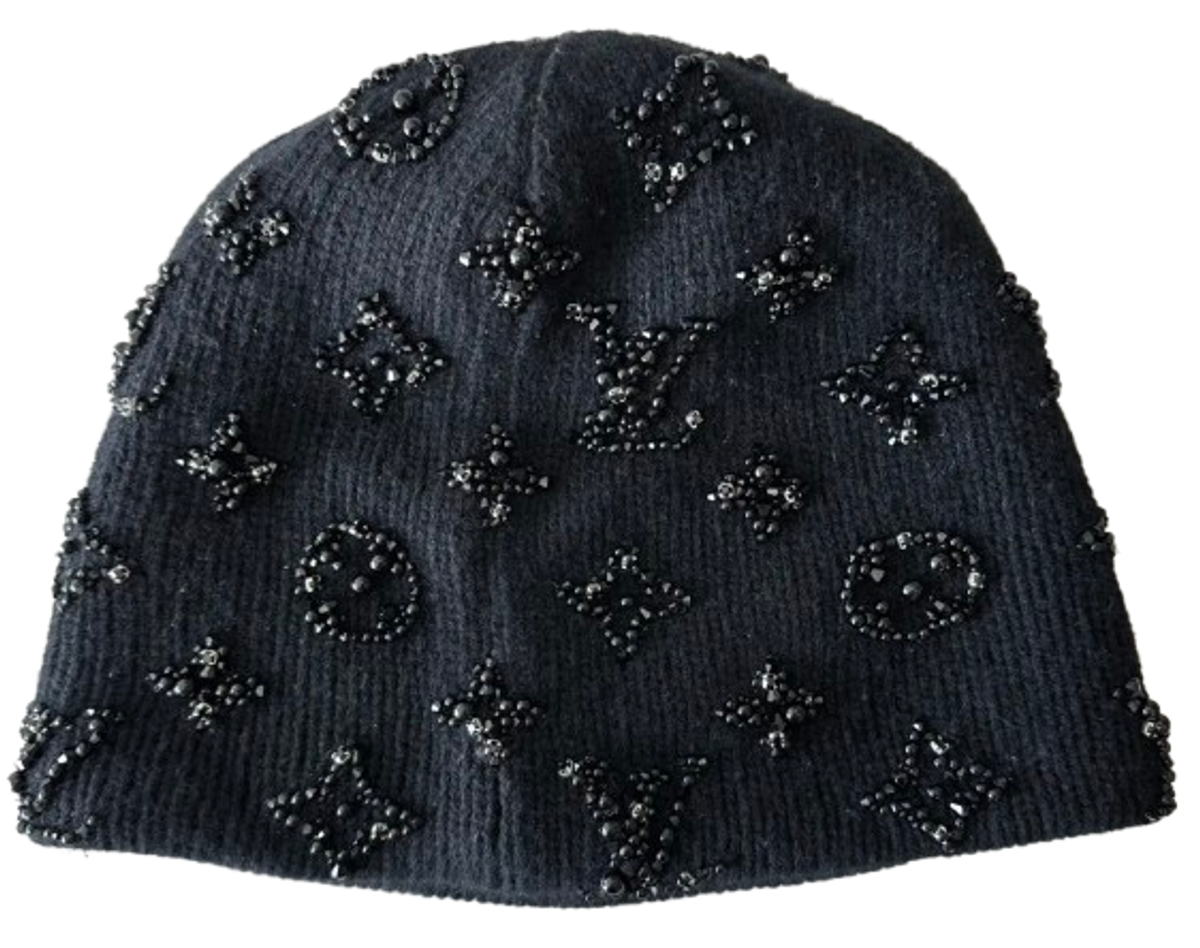 Louis Vuitton Crush Pearls Monogram Beanie