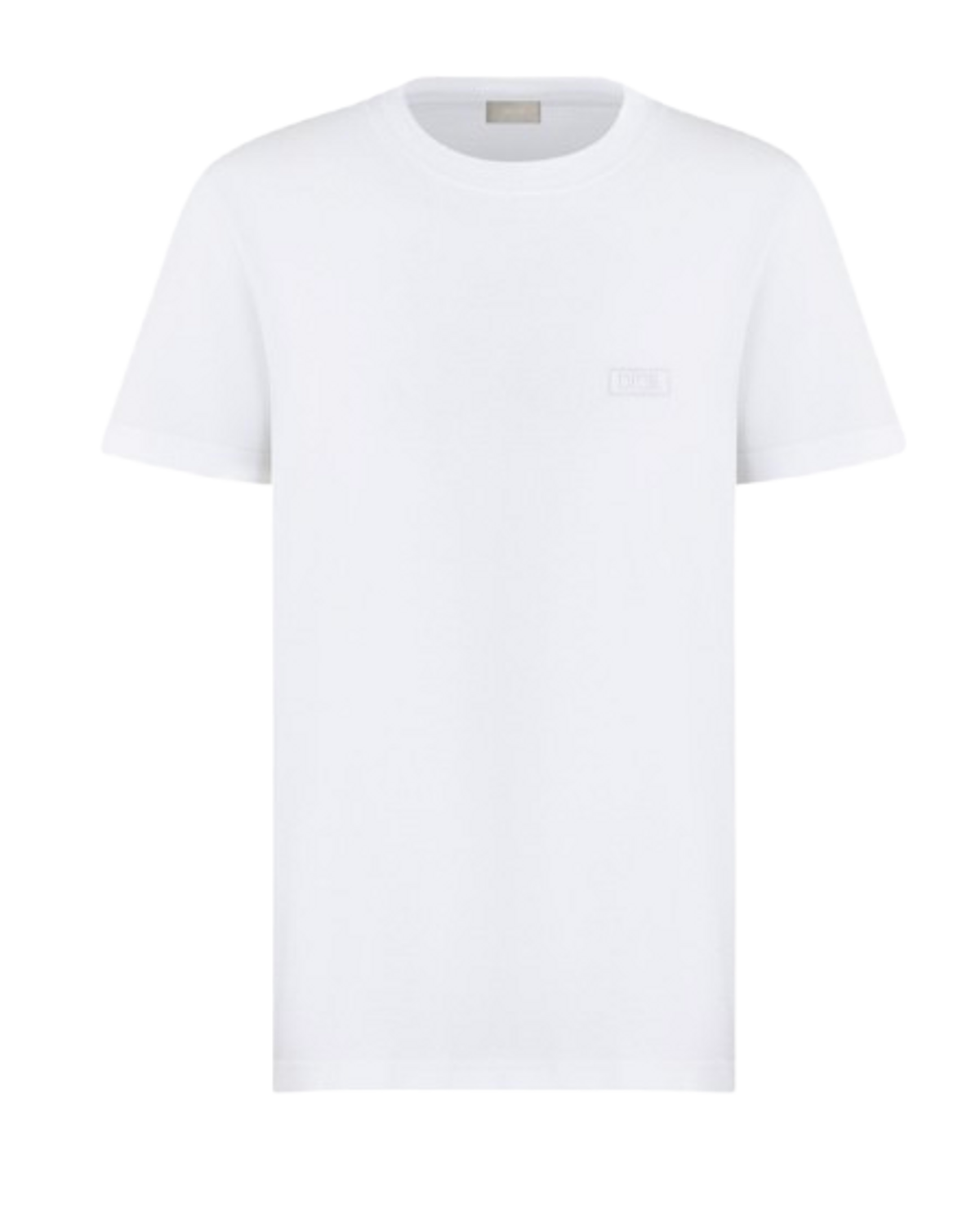 Dior Icons T-Shirt White Sea Island Cotton Jersey