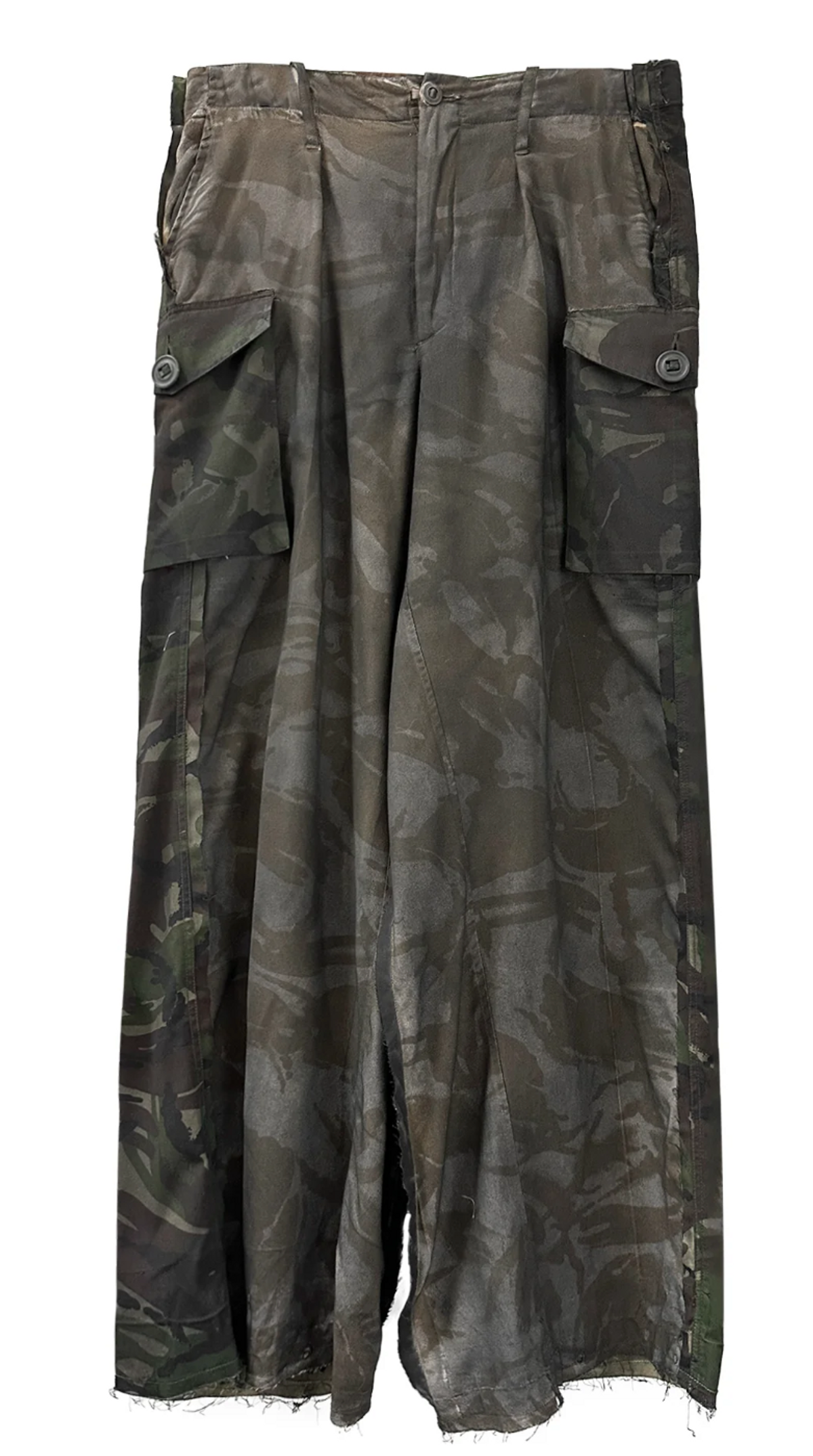 Prototypes Khaki New Overdyed Camo Cargo Pants