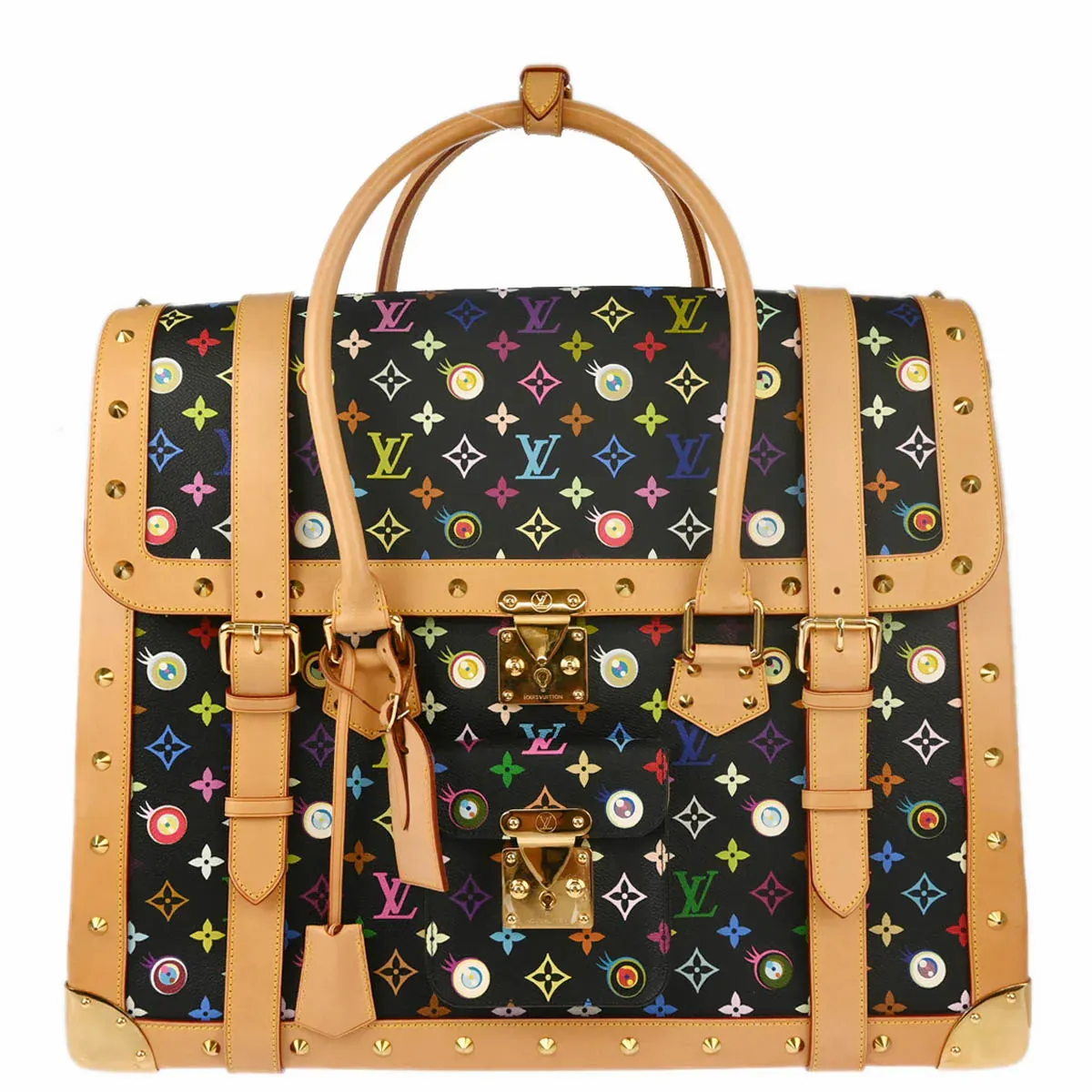 Louis Vuitton × Takashi Murakami 2003 Eye Love Monogram Sac Gigantic M92056