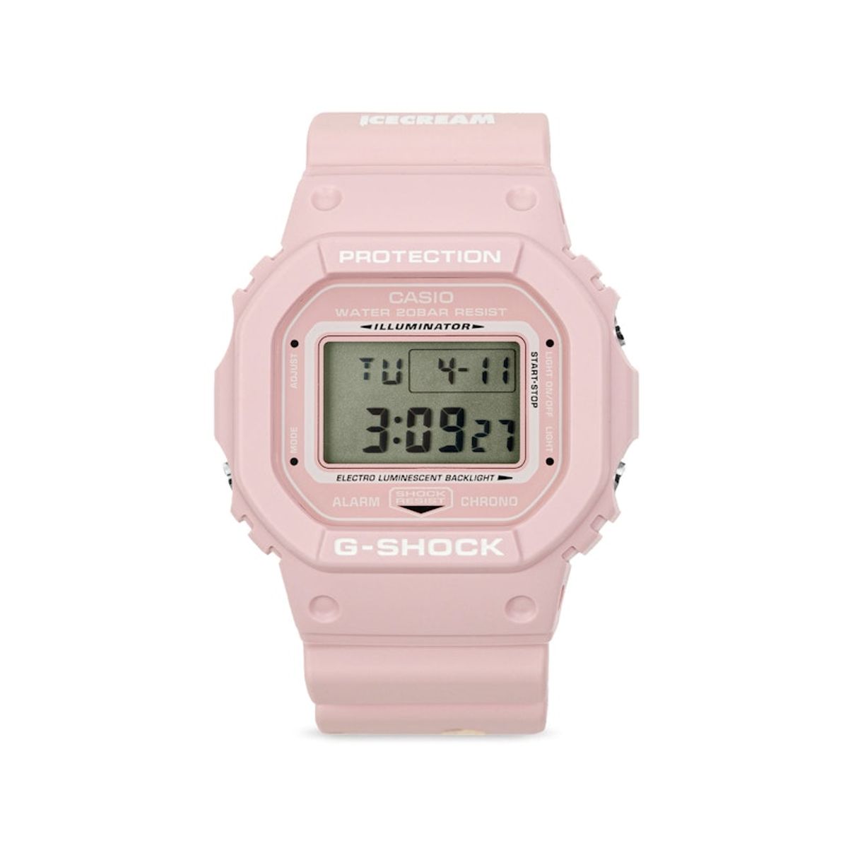 Billionaire Boys Club × G-Shock × Casio DW-5600 Pink Watch