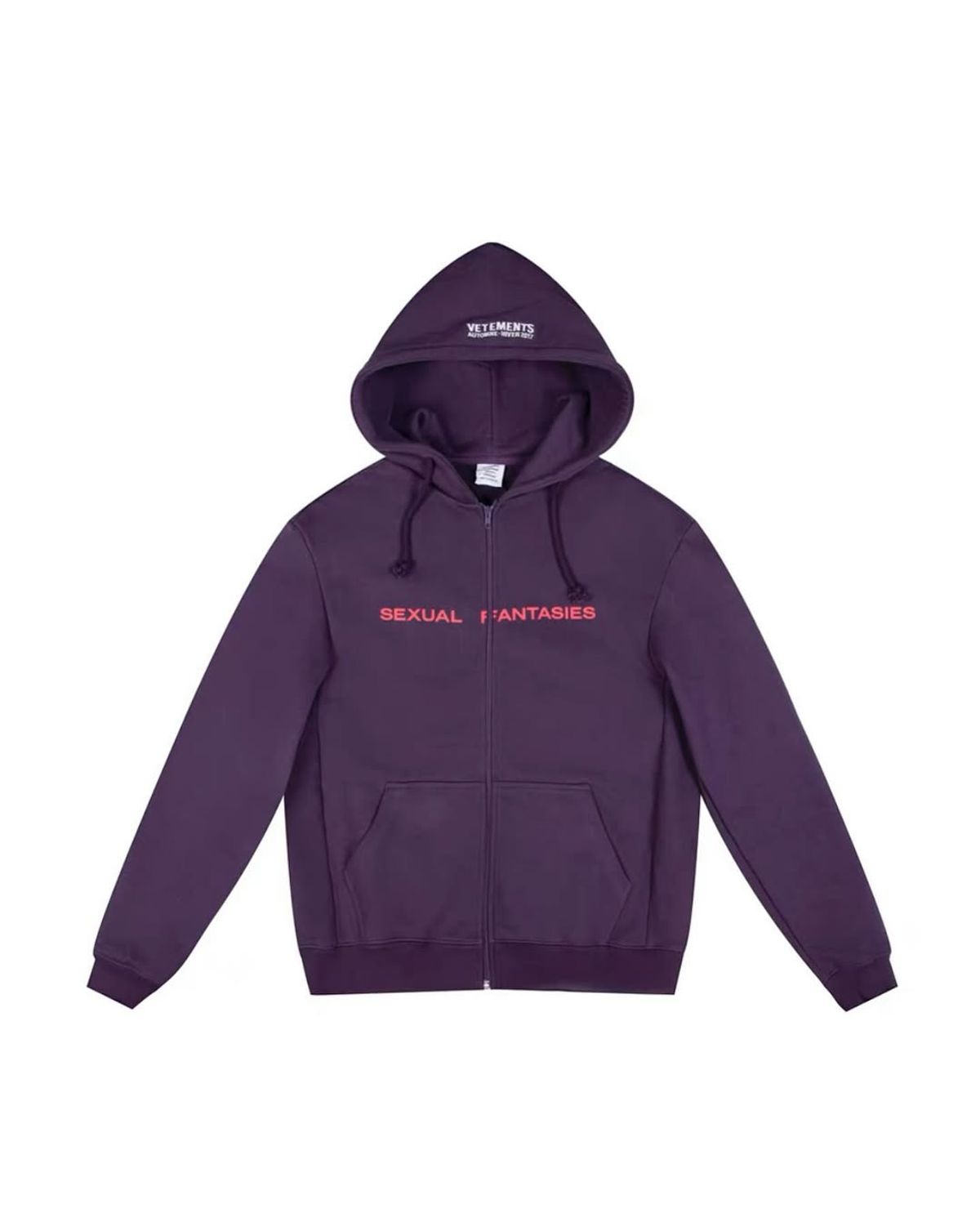 超話題新作 Sexual Vetements Fantasies STAR? THE ON WHAT'S | Hoodie Up Zip トップス