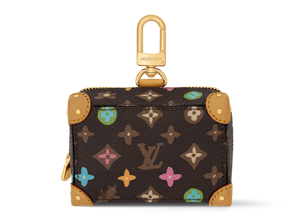 Louis Vuitton × Tyler The Creator Merch Monogram Craggy Trunk Key Holder And Bag Charm In Chocolat