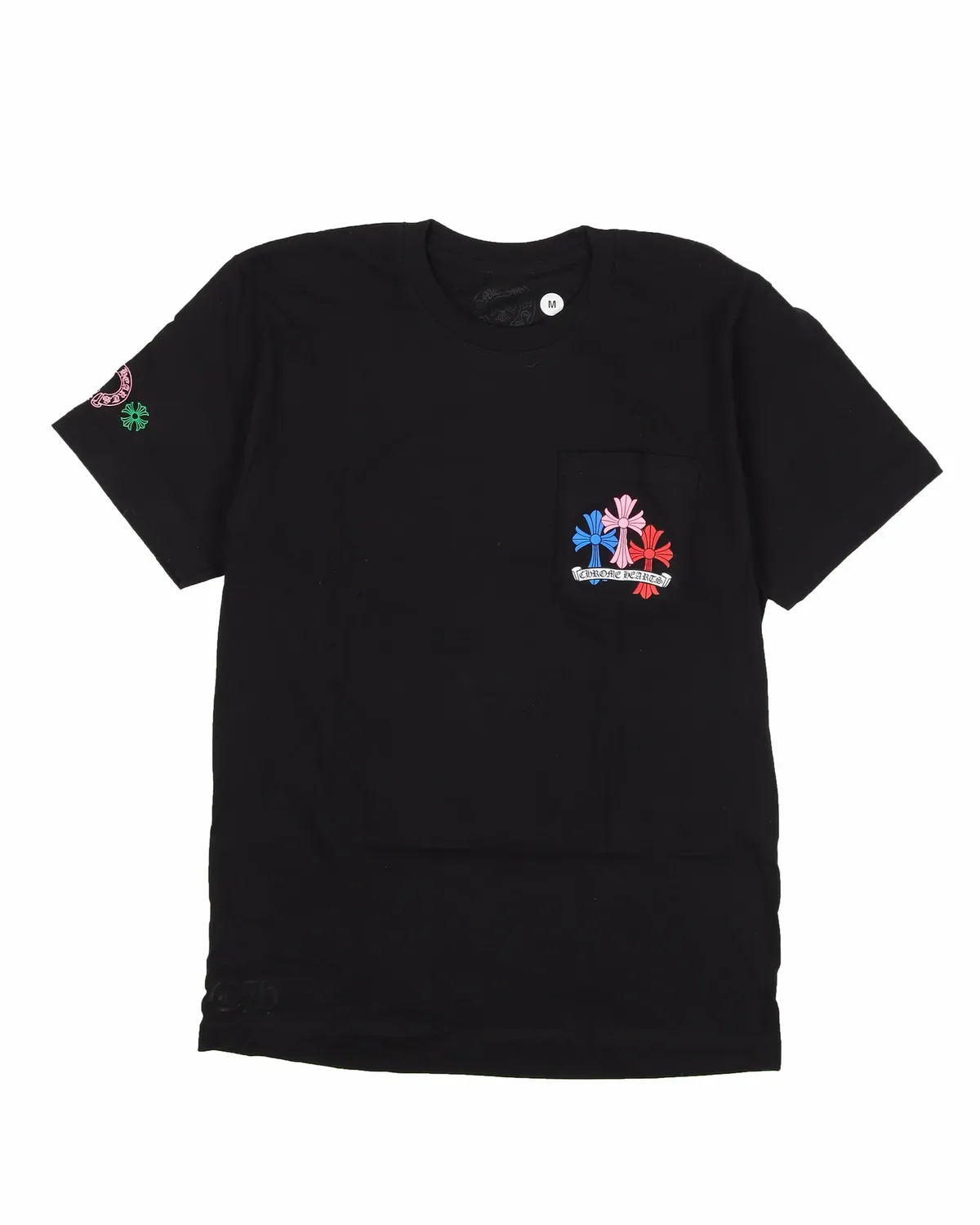 Chrome Hearts Multicolor Cross Logo T-Shirt