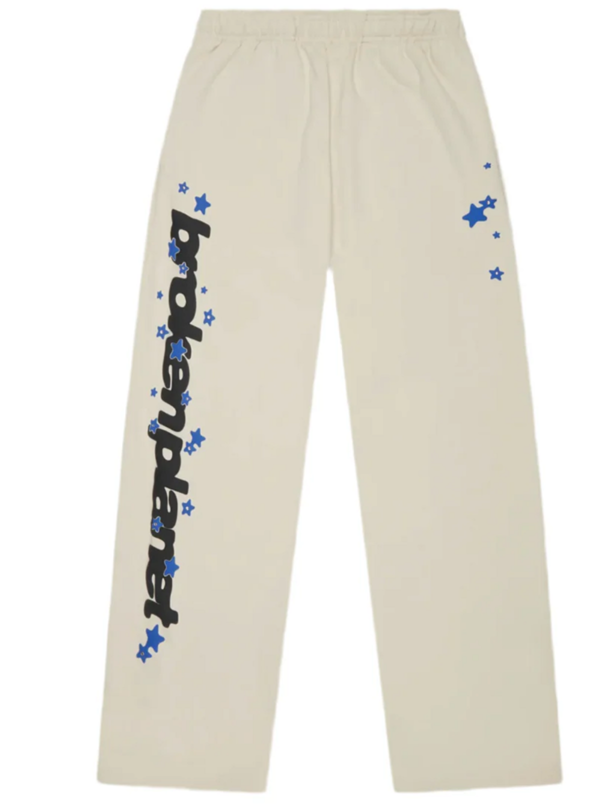 Broken Planet All The Stars Straight Leg Ivory White Sweatpants