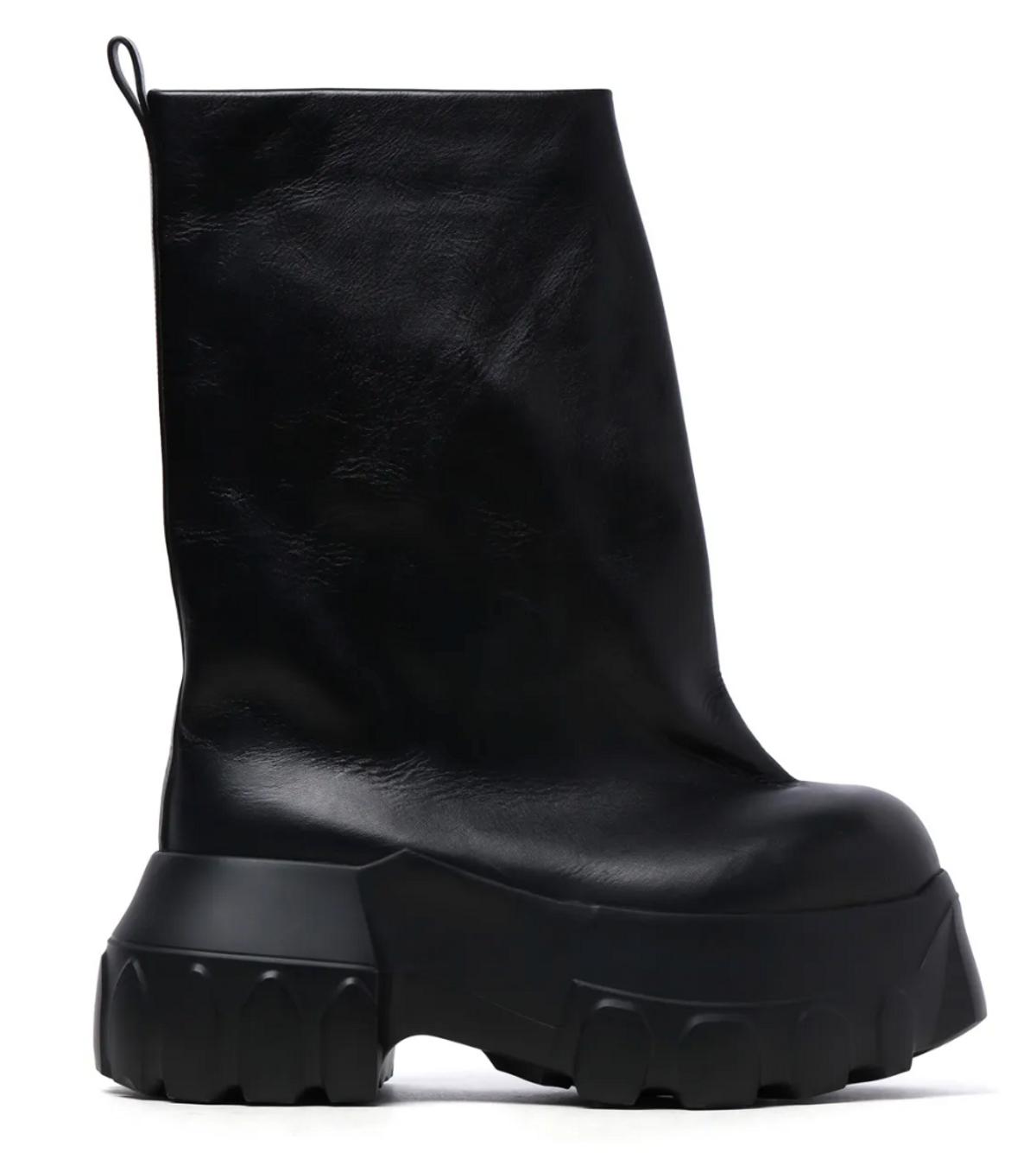 Rick Owens mid-calf leather boots