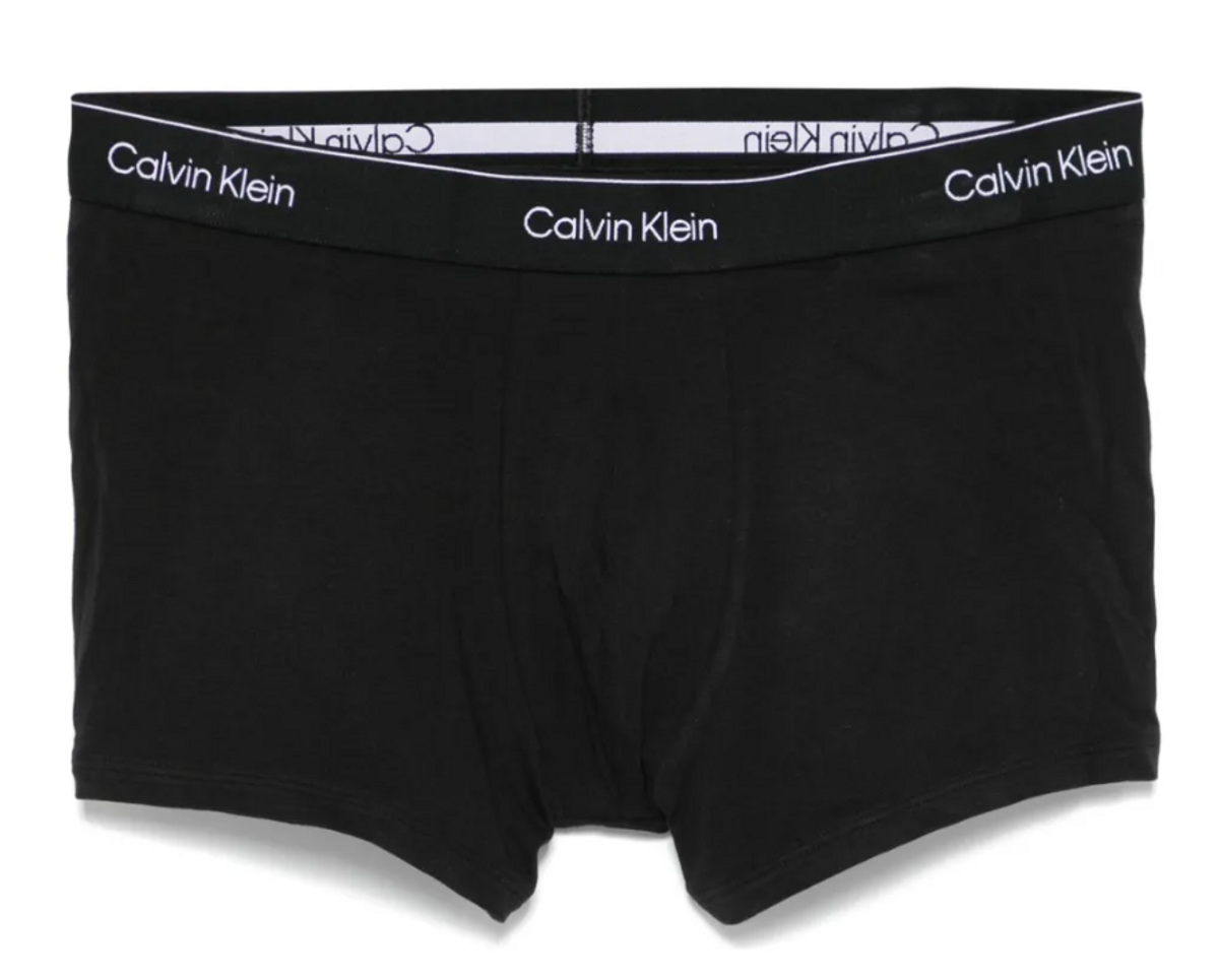 Calvin Klein Logo-waistband Boxers (pack Of Three) In Black