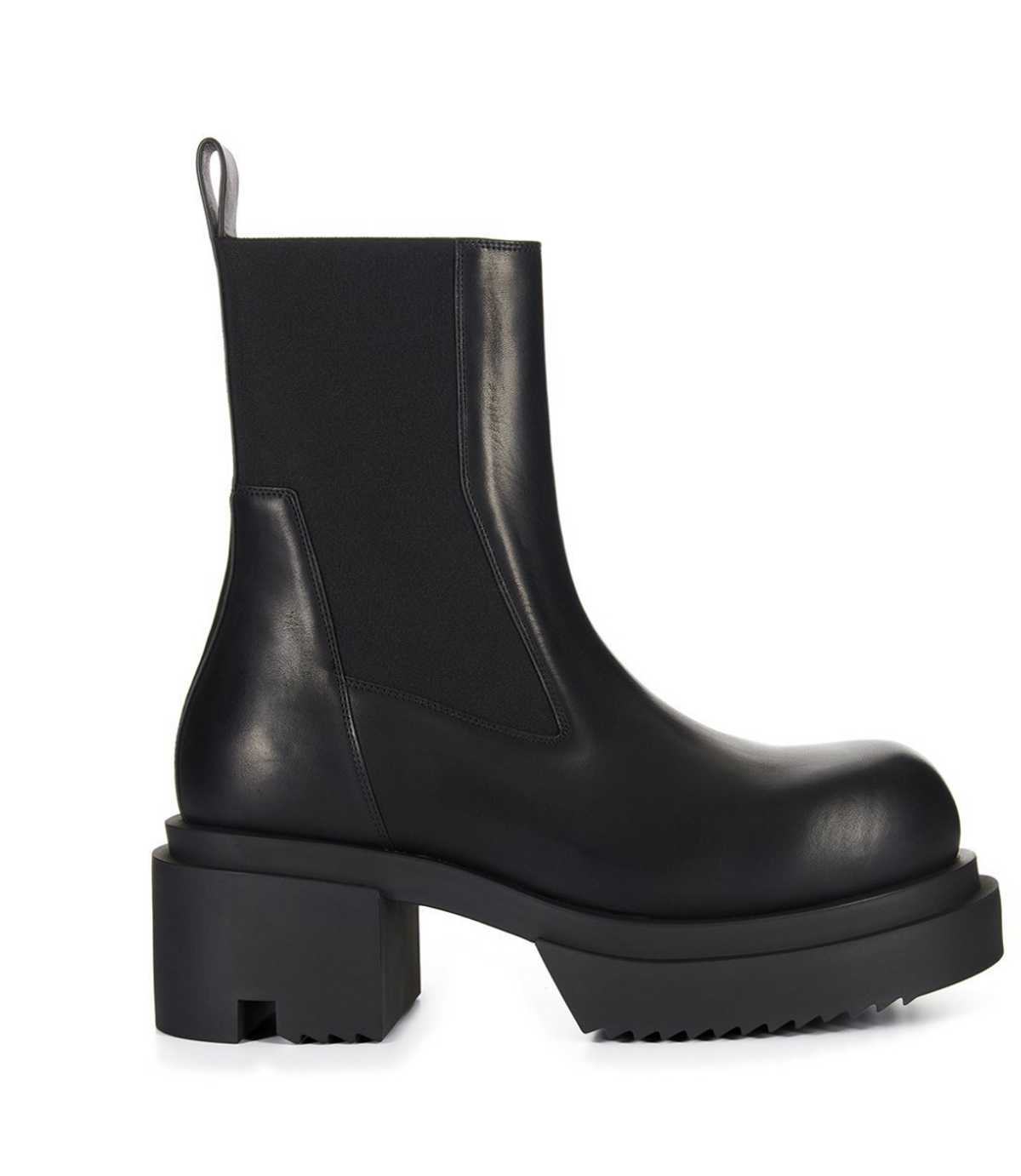 Rick Owens Beatle Bogun Boot Full Grain Black