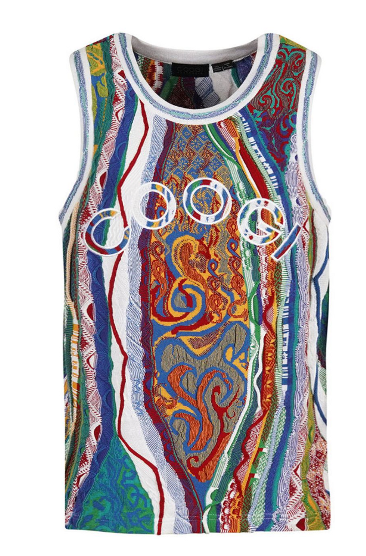 Coogi Classic Sweater Knit Basketball Jersey