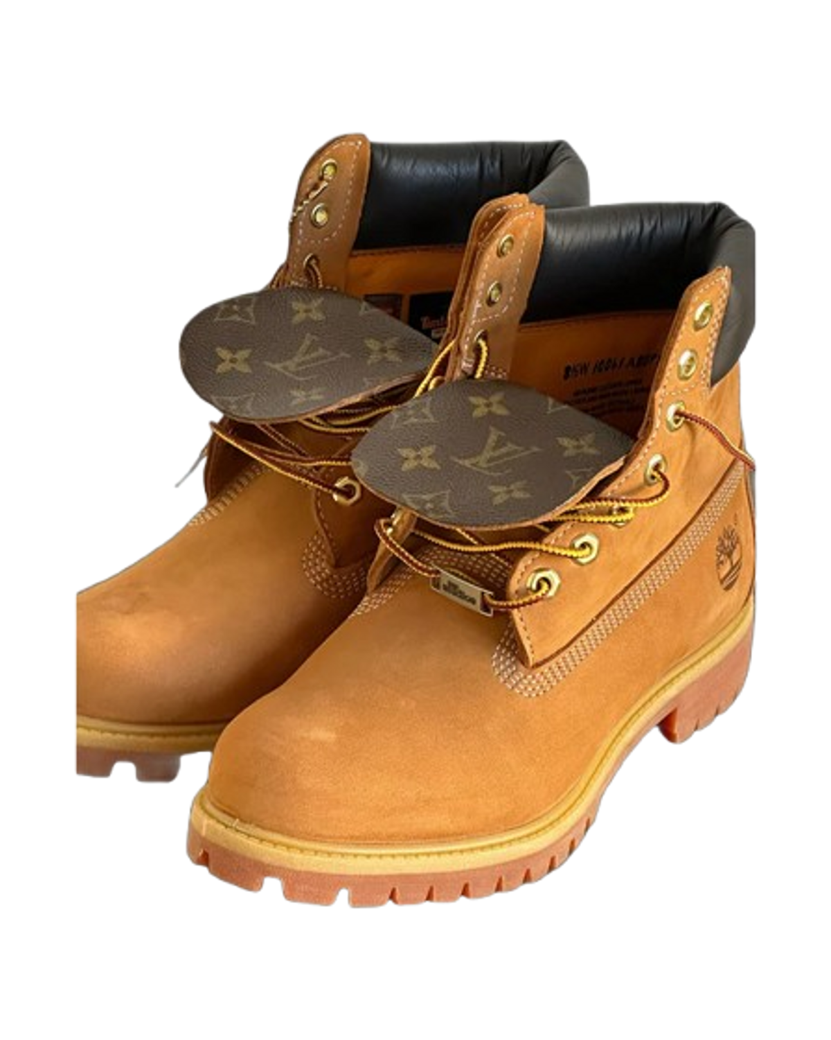 Timberland × The Garden Custom LV Print Boots