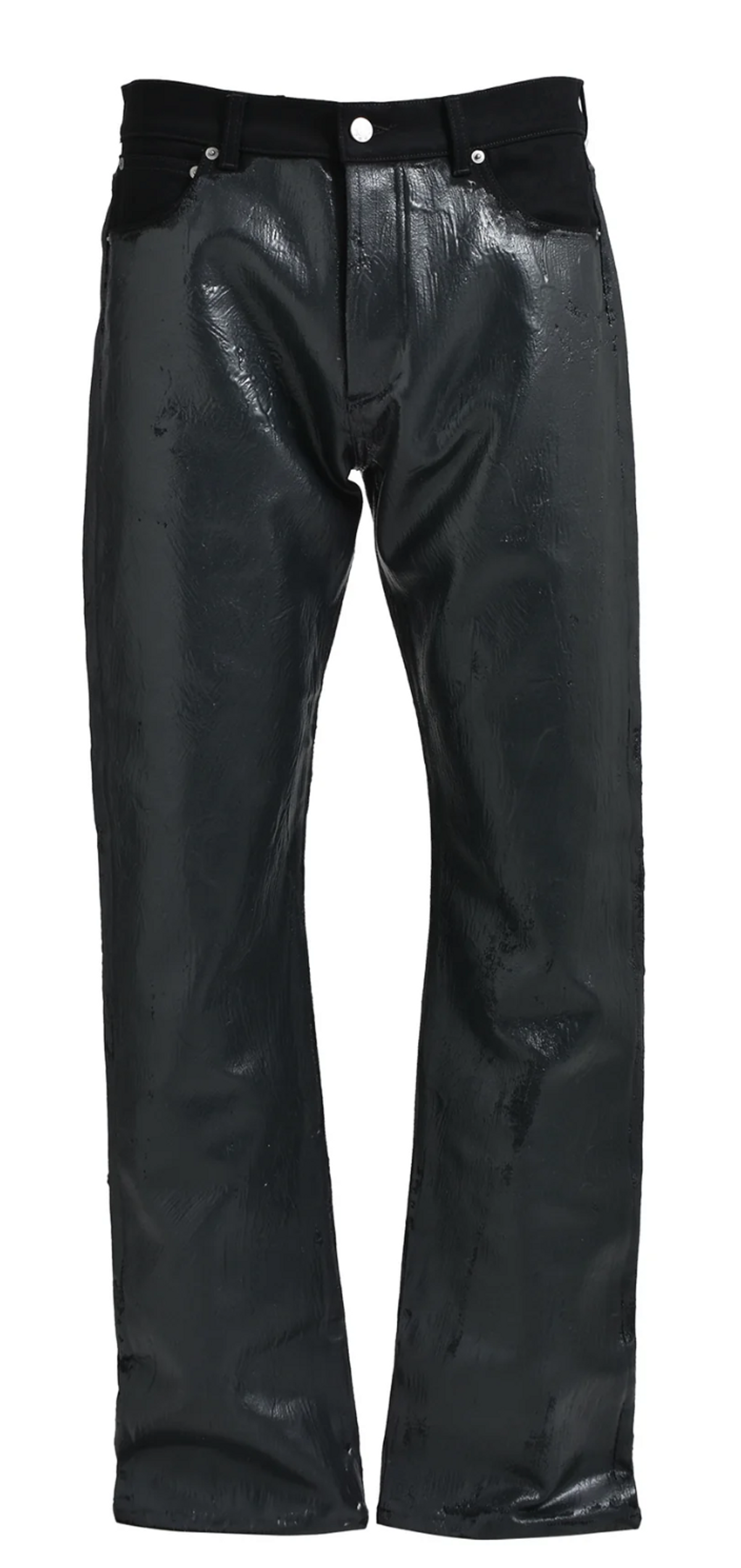Marking Distance Flex Denim Black Pants