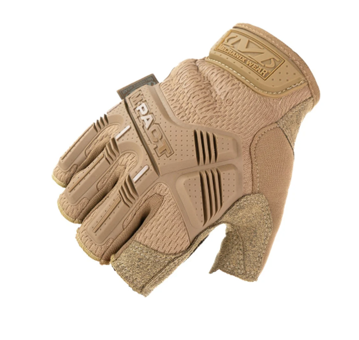 Mechanix M-Pact Coyote Gloves Fingerless