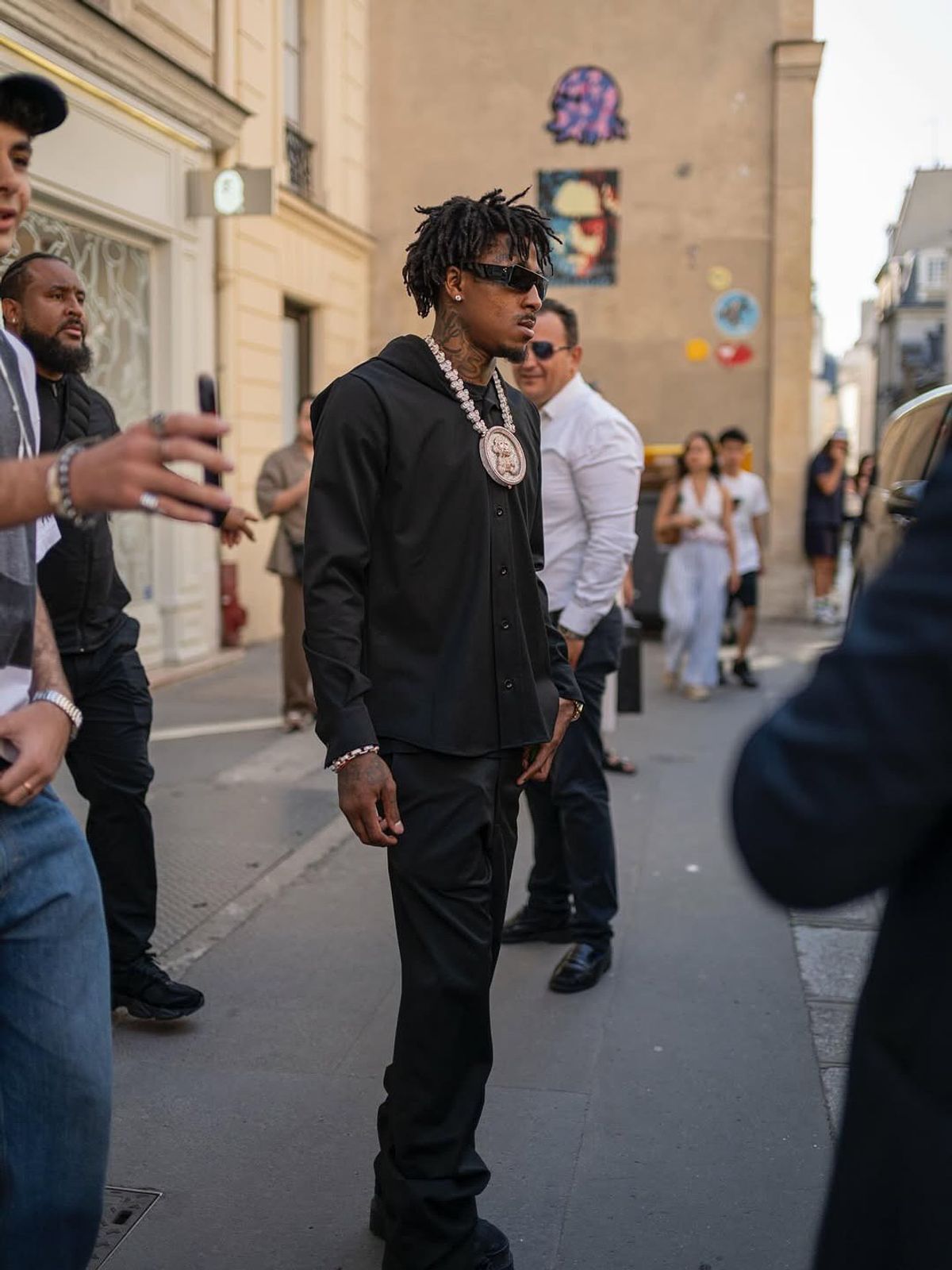 NBA YoungBoy's Outfit in Balenciaga Boots, Patek Philippe Watch