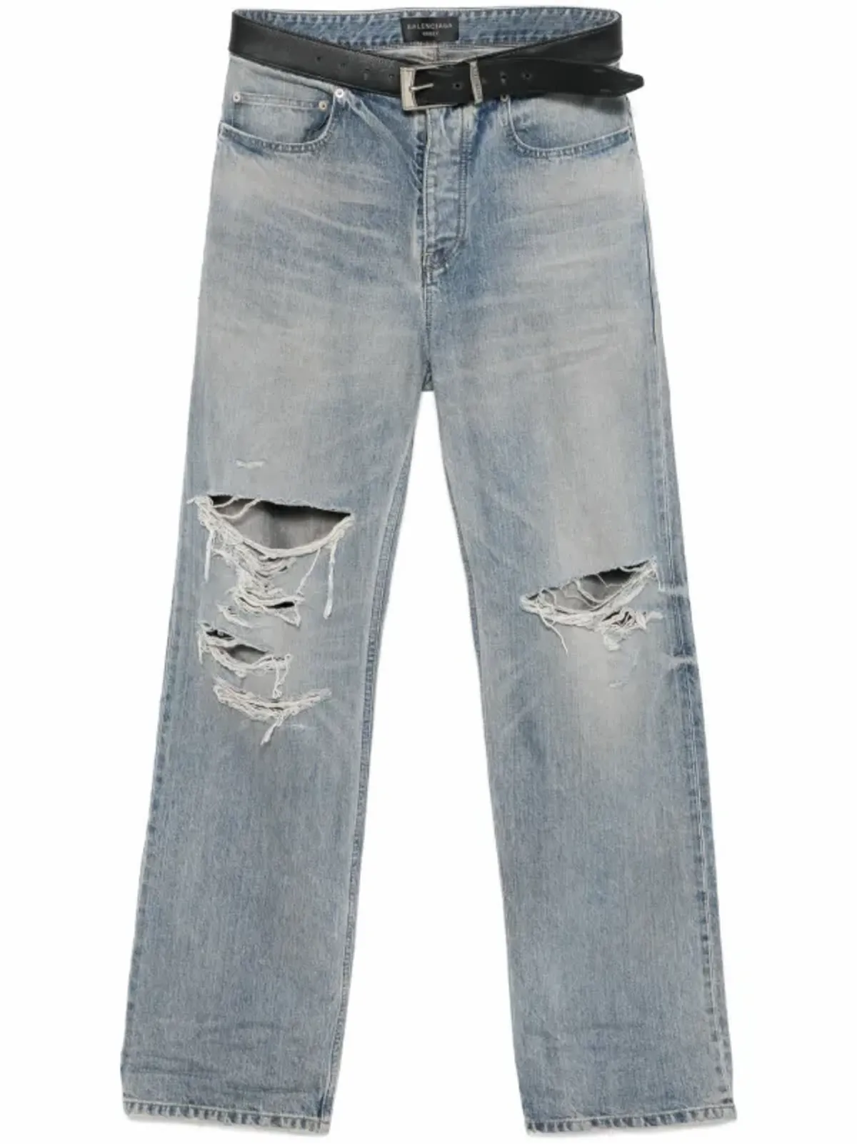 Balenciaga Integrated Belt Jeans