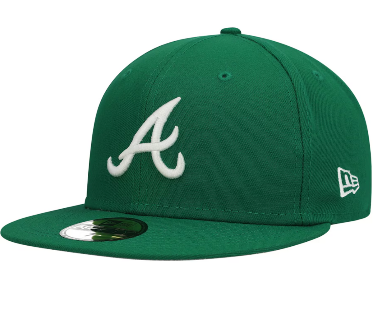 New Era Atlanta Braves Kelly Green 59FIFTY