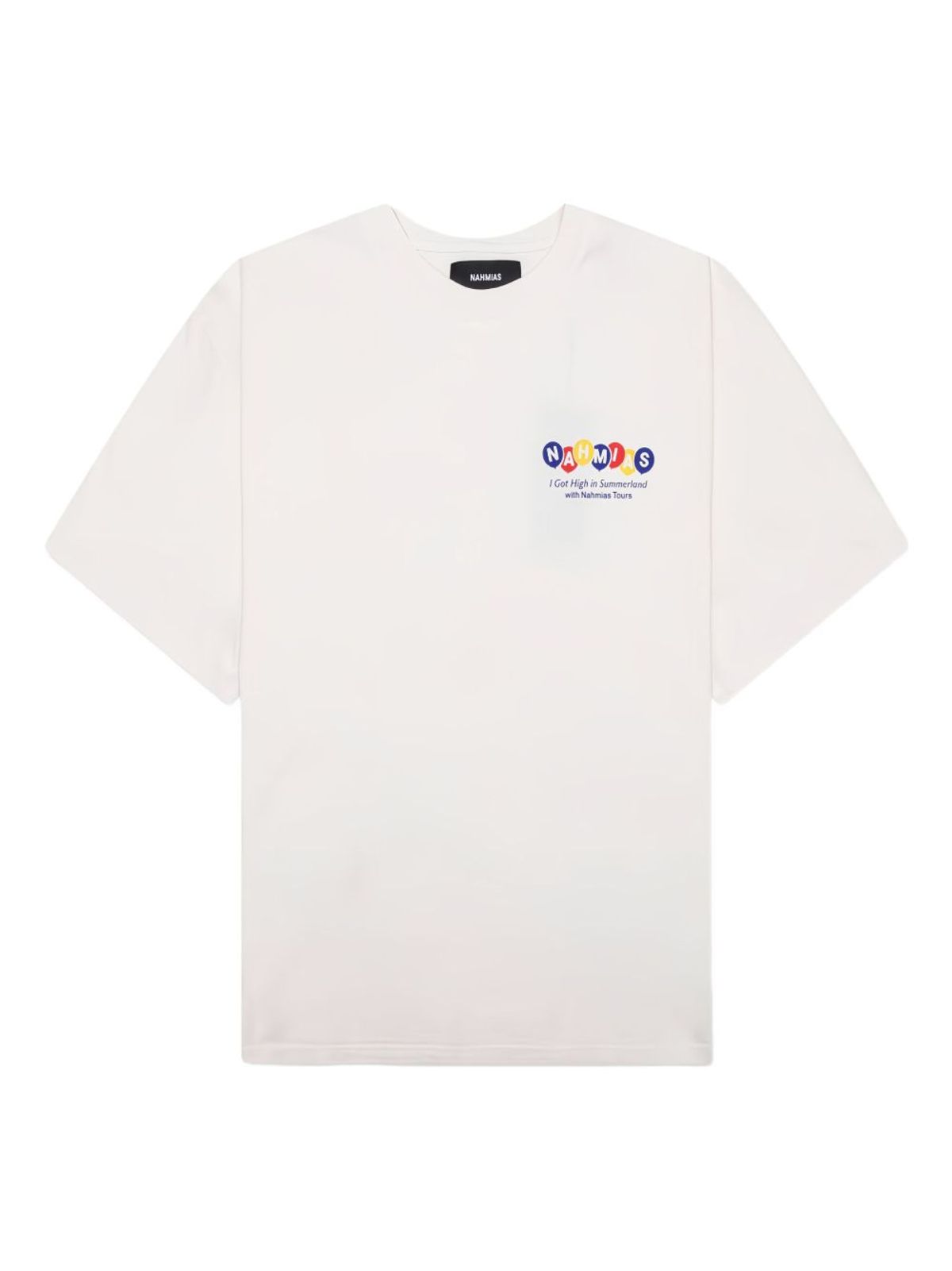 Nahmias Balloon-print T-shirt In White