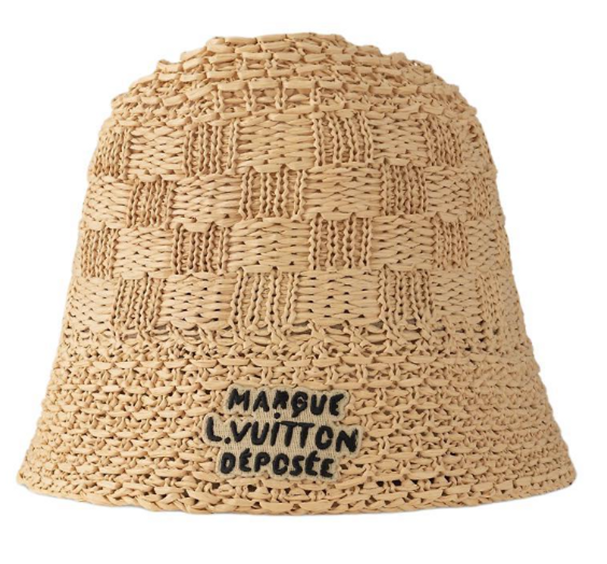Louis Vuitton Damier Raffia Hat
