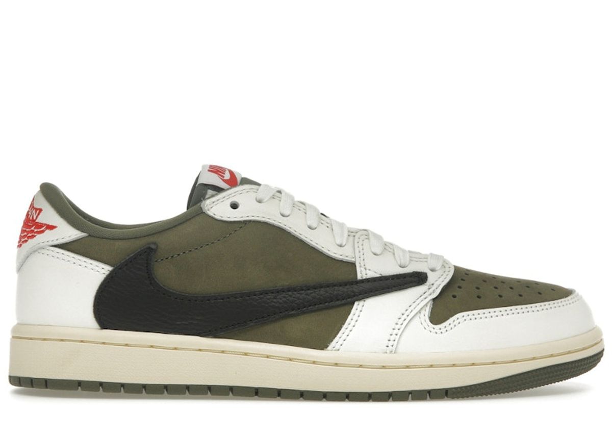 Nike × Travis Scott Merch Air Jordan 1 Retro Low OG SP Olive