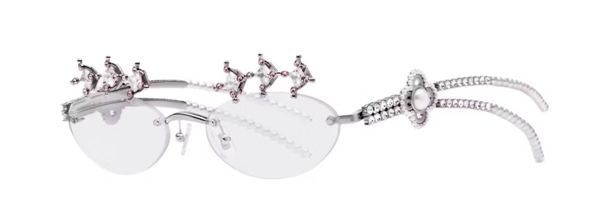Gentle Monster Briolette 02 Sunglasses Silver/Clear
