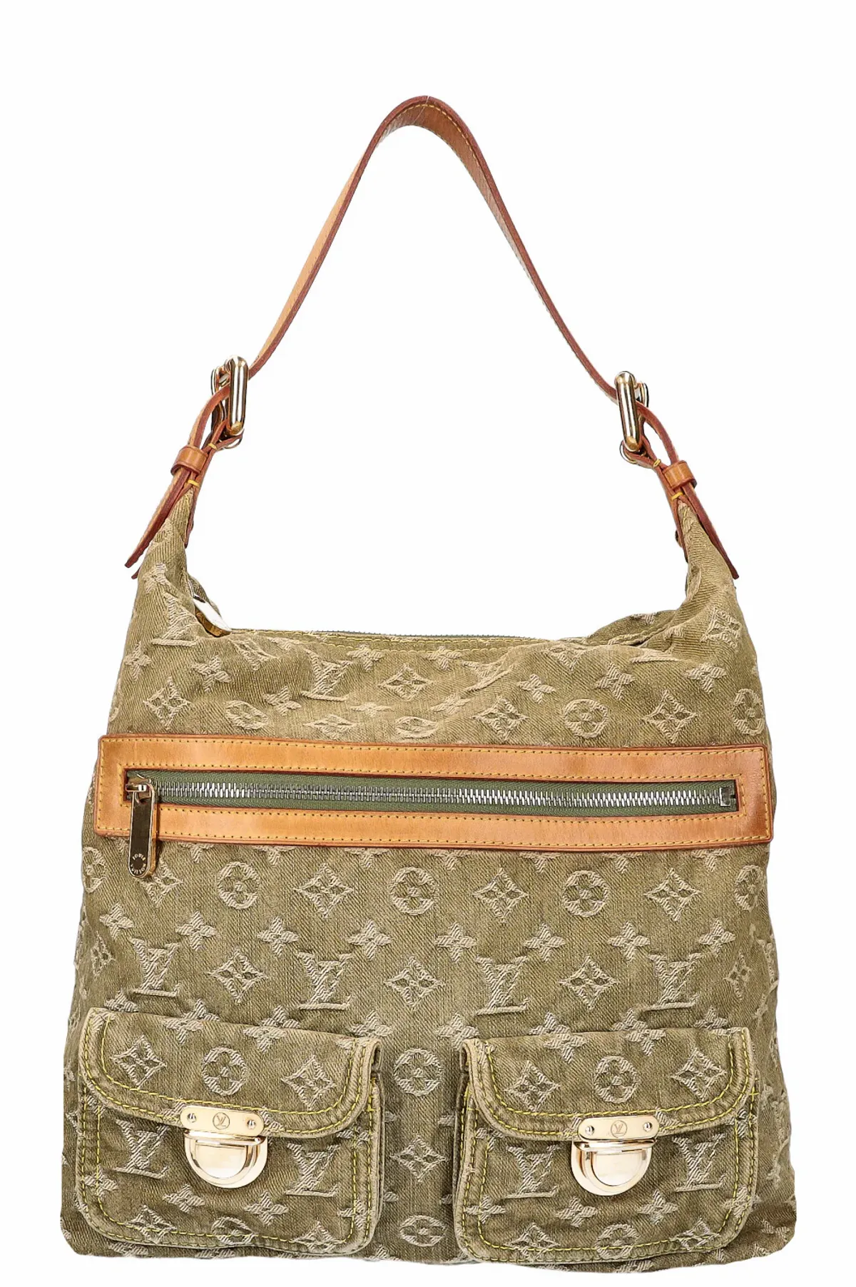 Louis Vuitton Vintage Denim Baggy Shoulder Bag