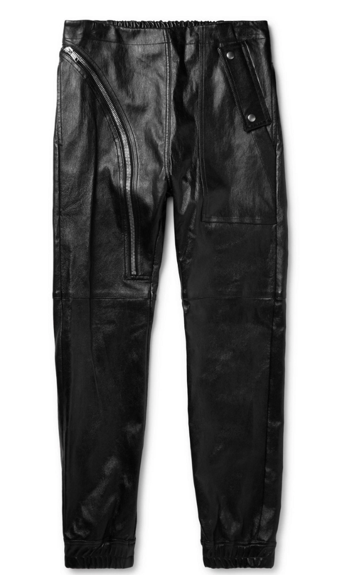 Rick Owens Moody Air Cut Leather Pants